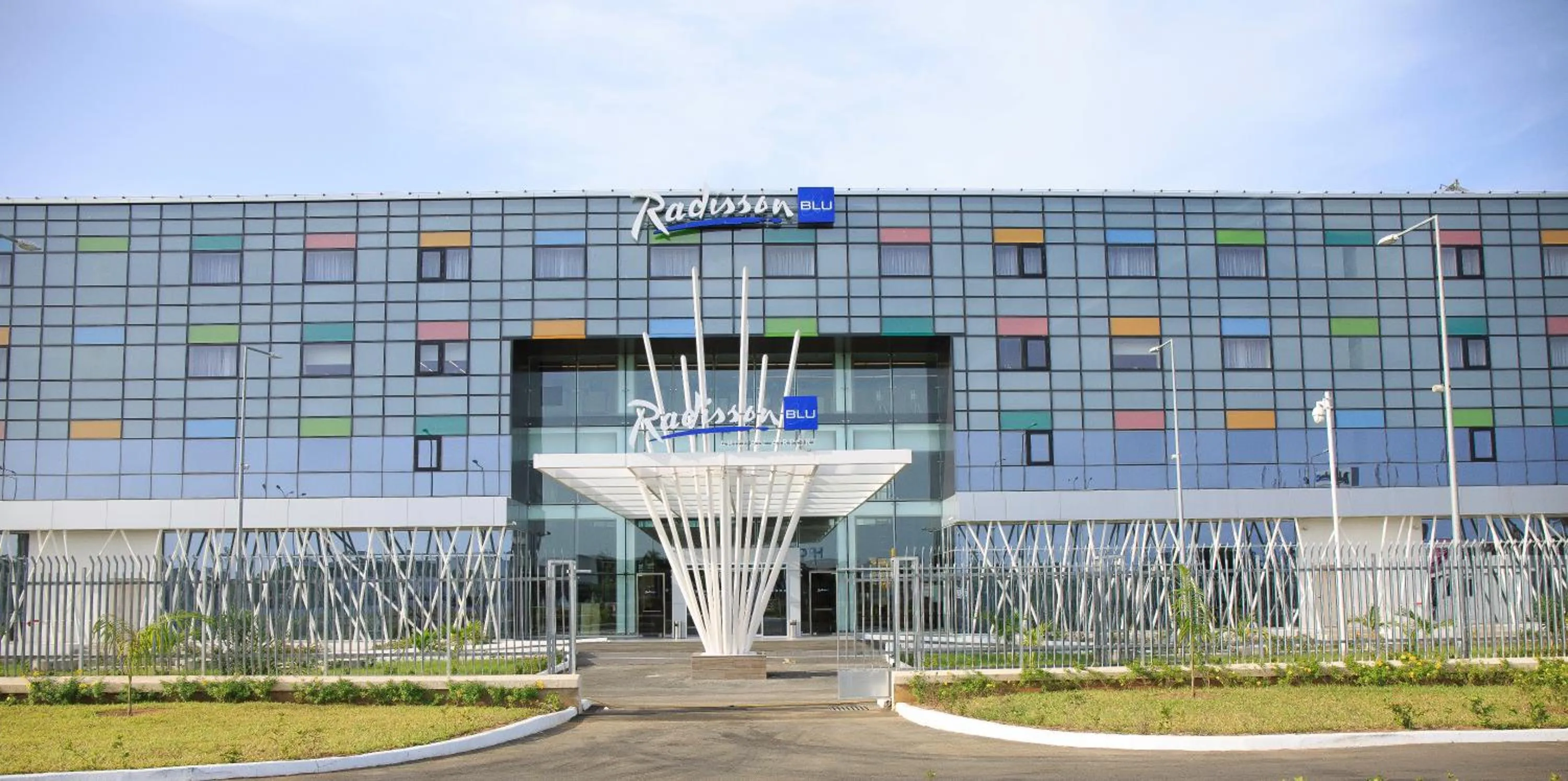 Property building in Radisson Blu Hotel, Abidjan Airport