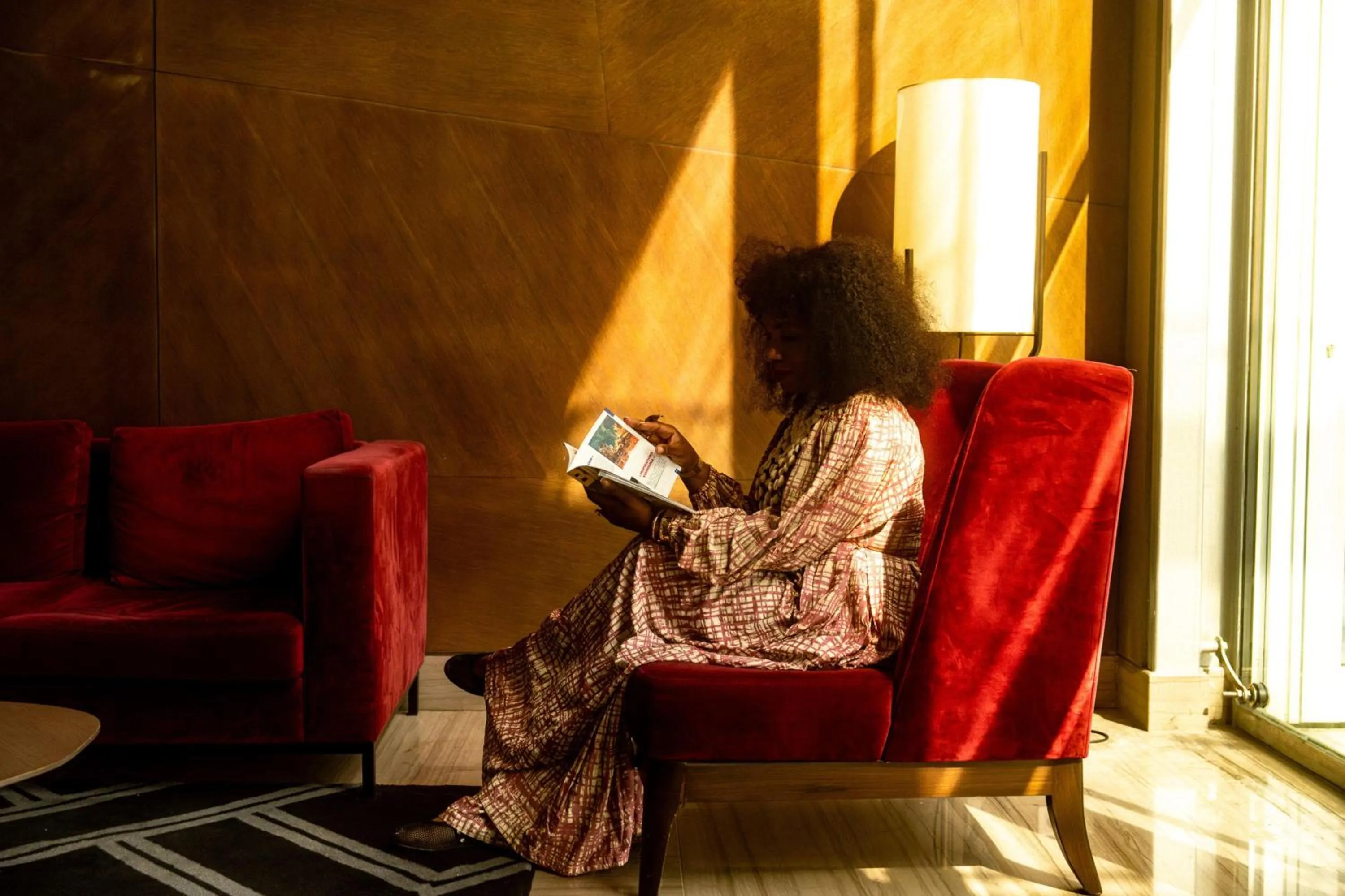 Lobby or reception in Radisson Blu Hotel, Abidjan Airport