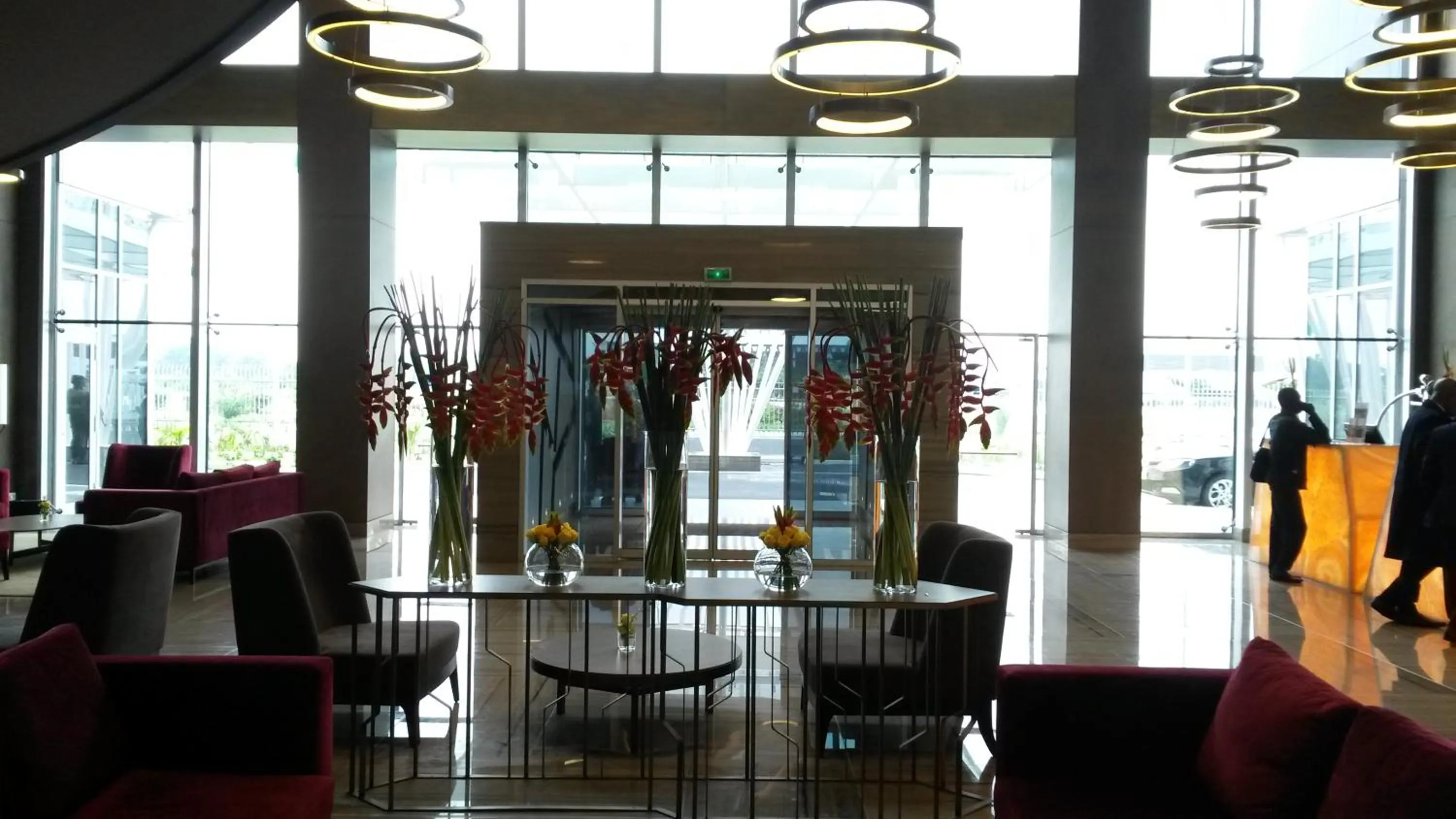 Lobby or reception in Radisson Blu Hotel, Abidjan Airport