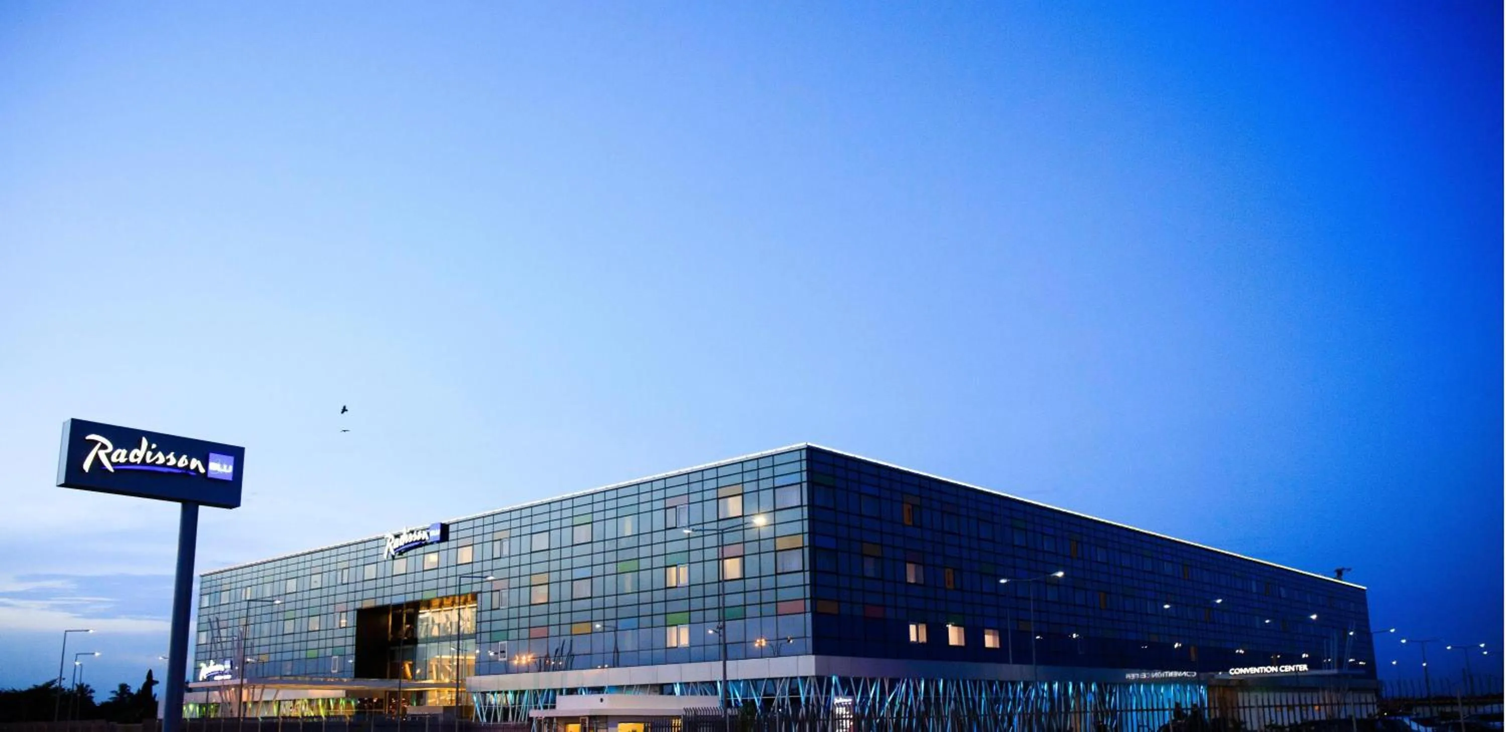 Property building in Radisson Blu Hotel, Abidjan Airport
