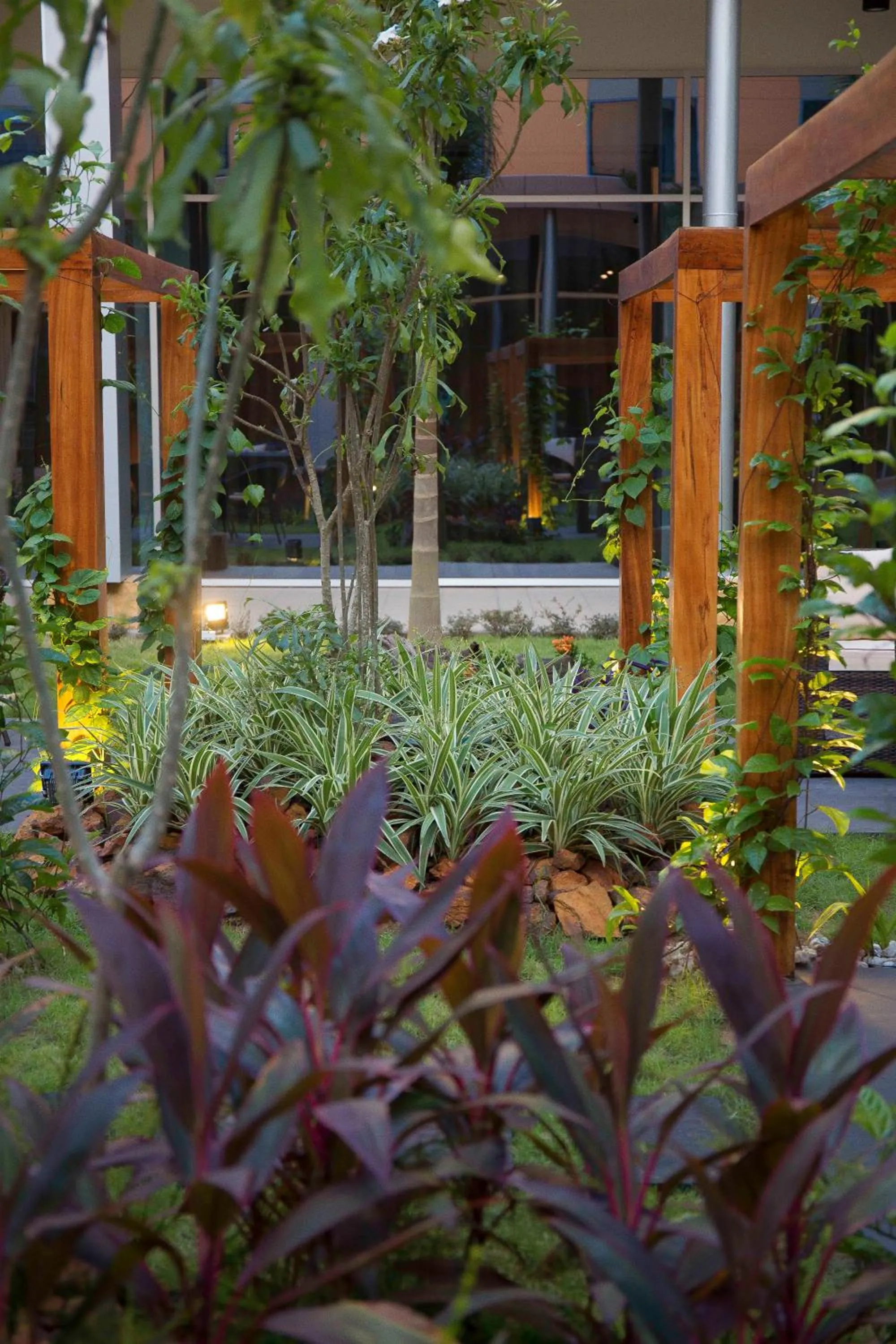 Garden in Radisson Blu Hotel, Abidjan Airport
