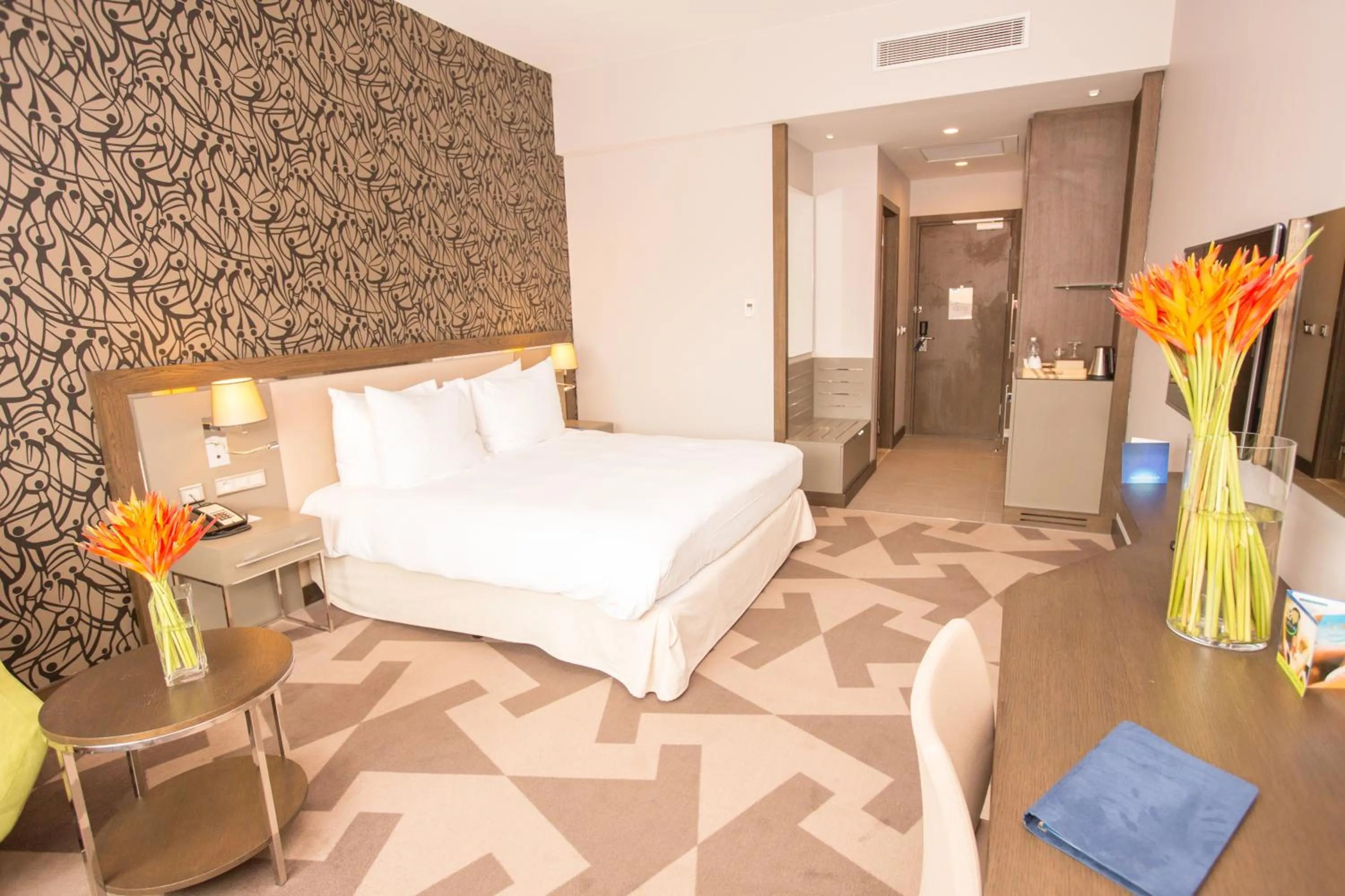 Bed in Radisson Blu Hotel, Abidjan Airport