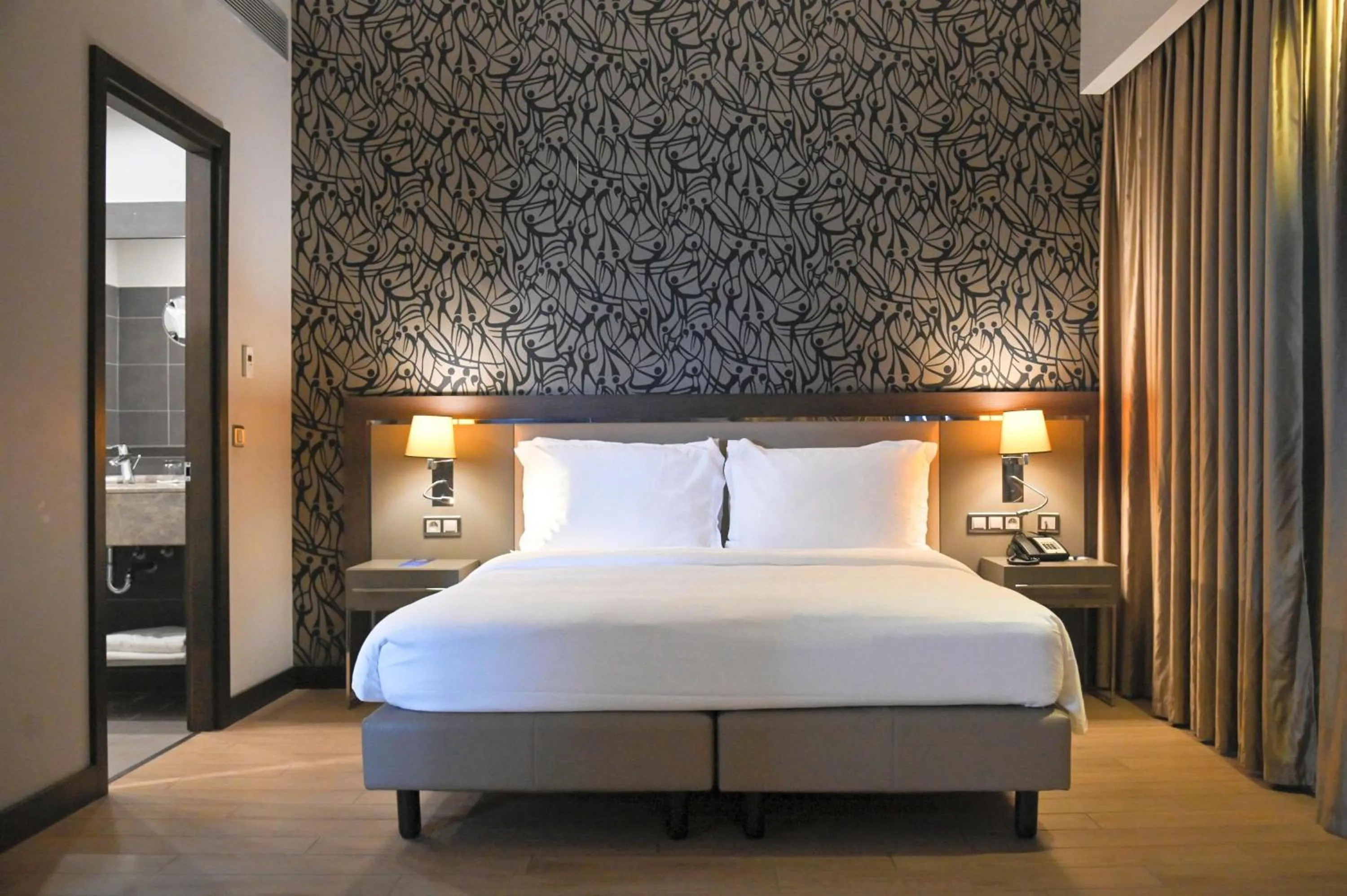 Bed in Radisson Blu Hotel, Abidjan Airport