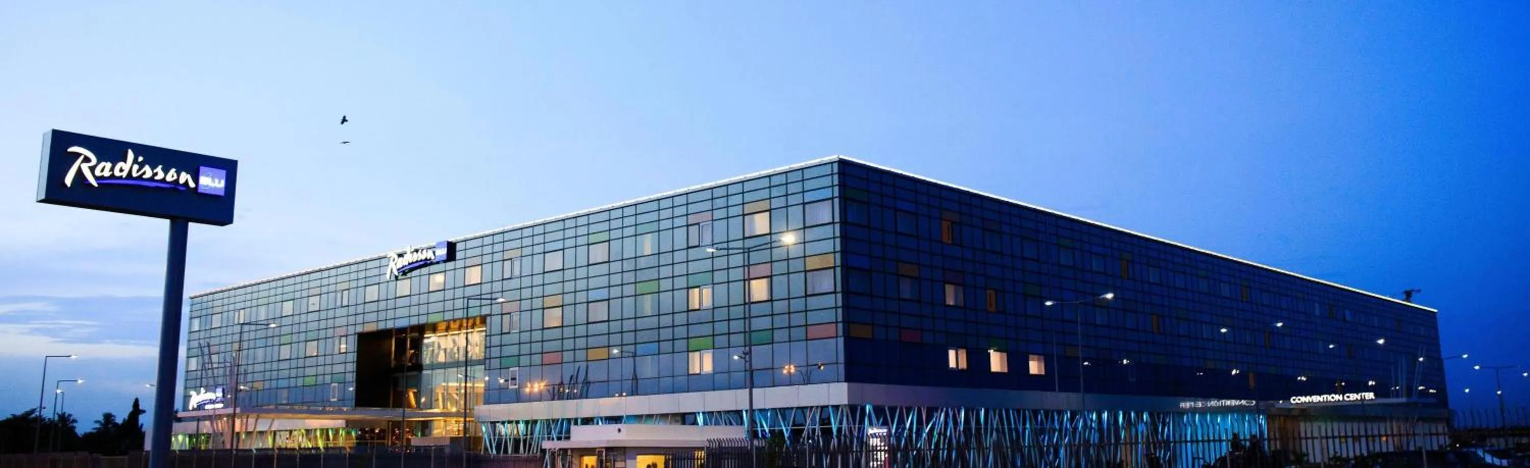 Property building in Radisson Blu Hotel, Abidjan Airport