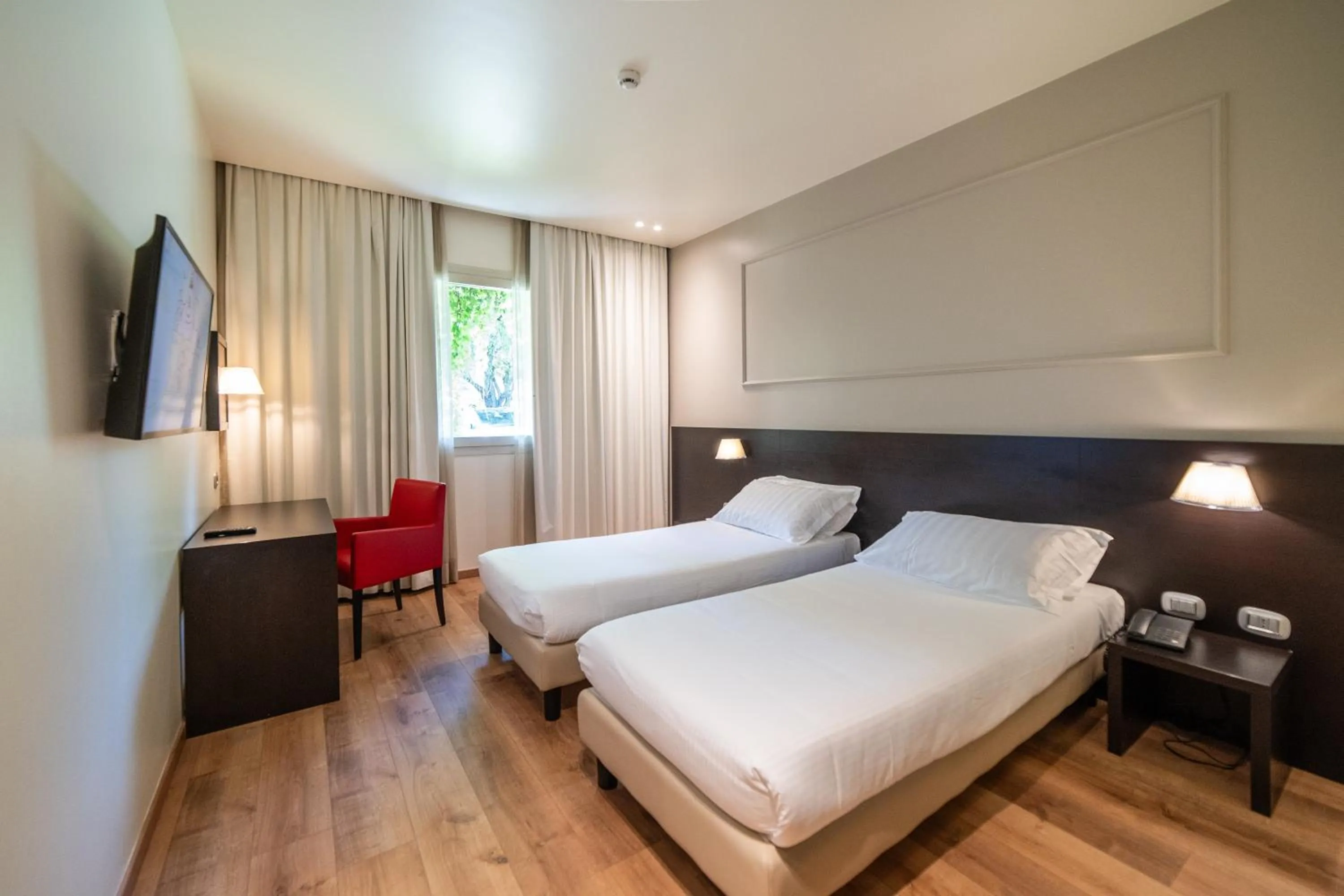 Bed in Hotel Capolago