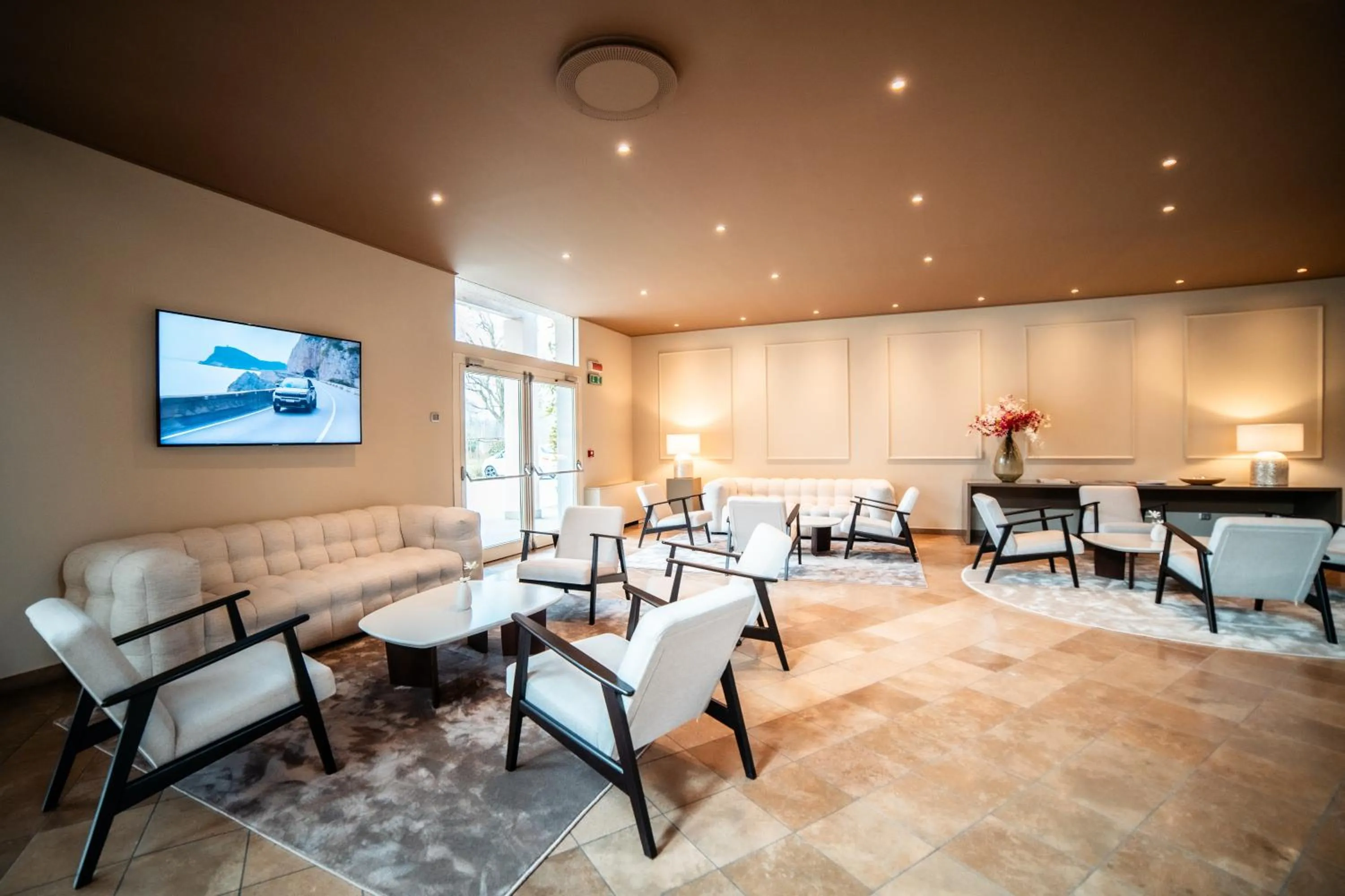 Living room in Hotel Capolago