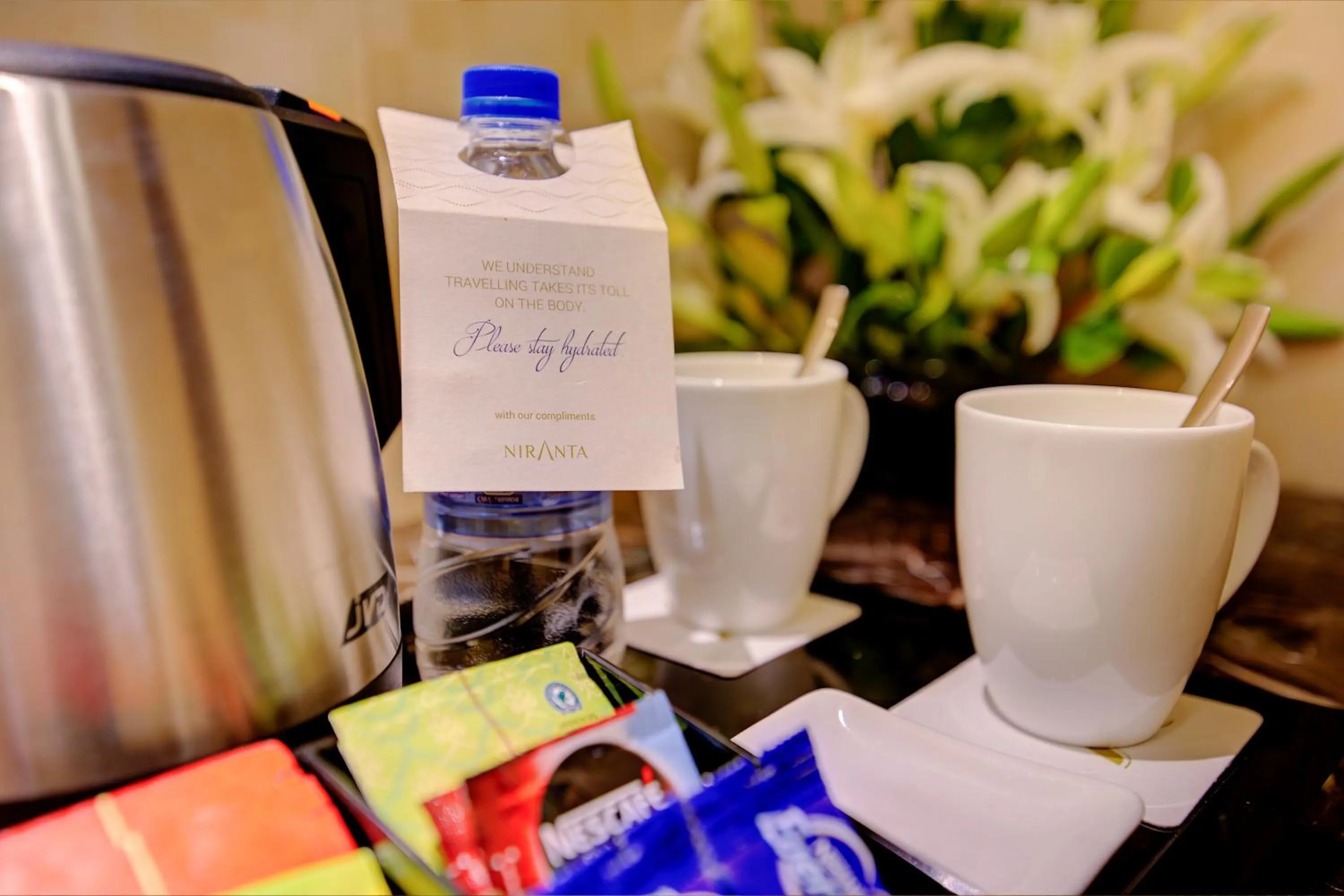 Coffee/tea facilities in Niranta Transit Hotel Mumbai Airport - At Arrivals