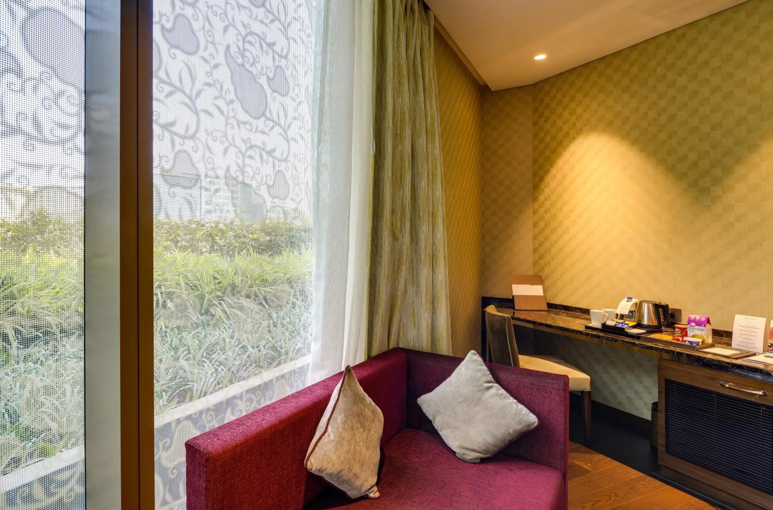 Living room in Niranta Transit Hotel Mumbai Airport - At Arrivals