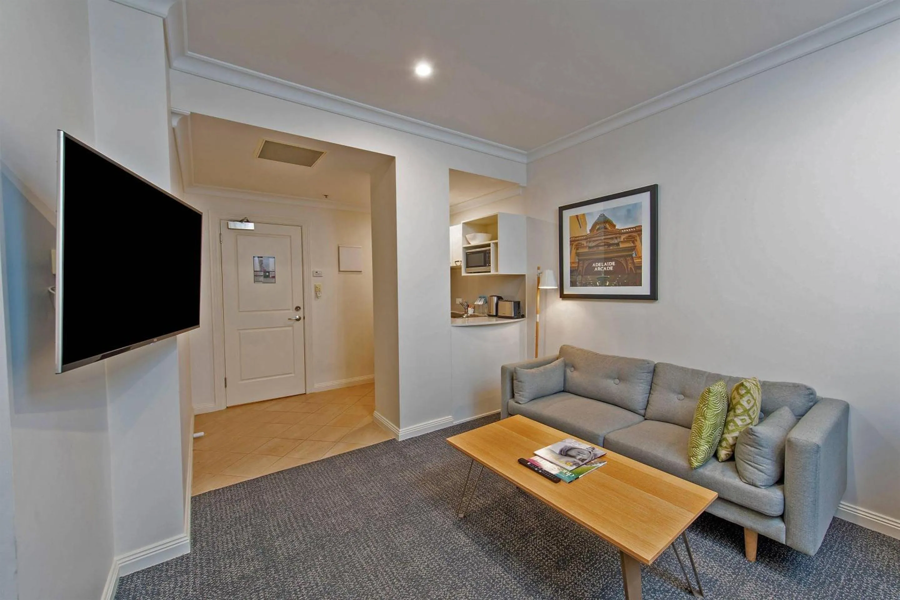 Bedroom in Quality Apartments Adelaide Central