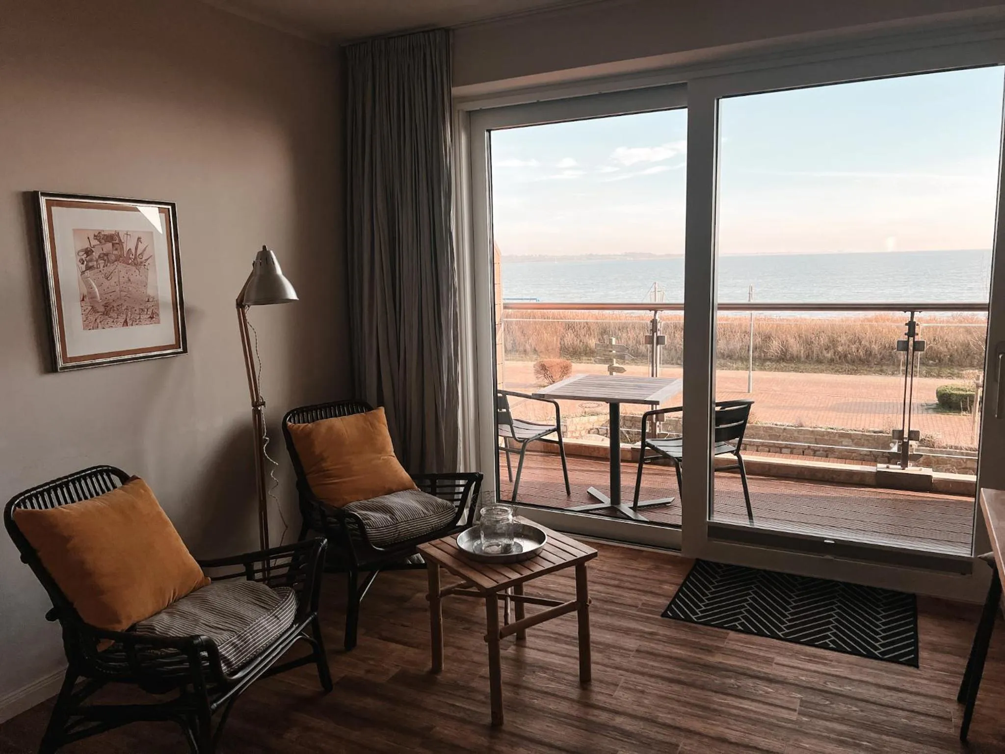 Seating area in Ostsee-Strandhaus-Holnis