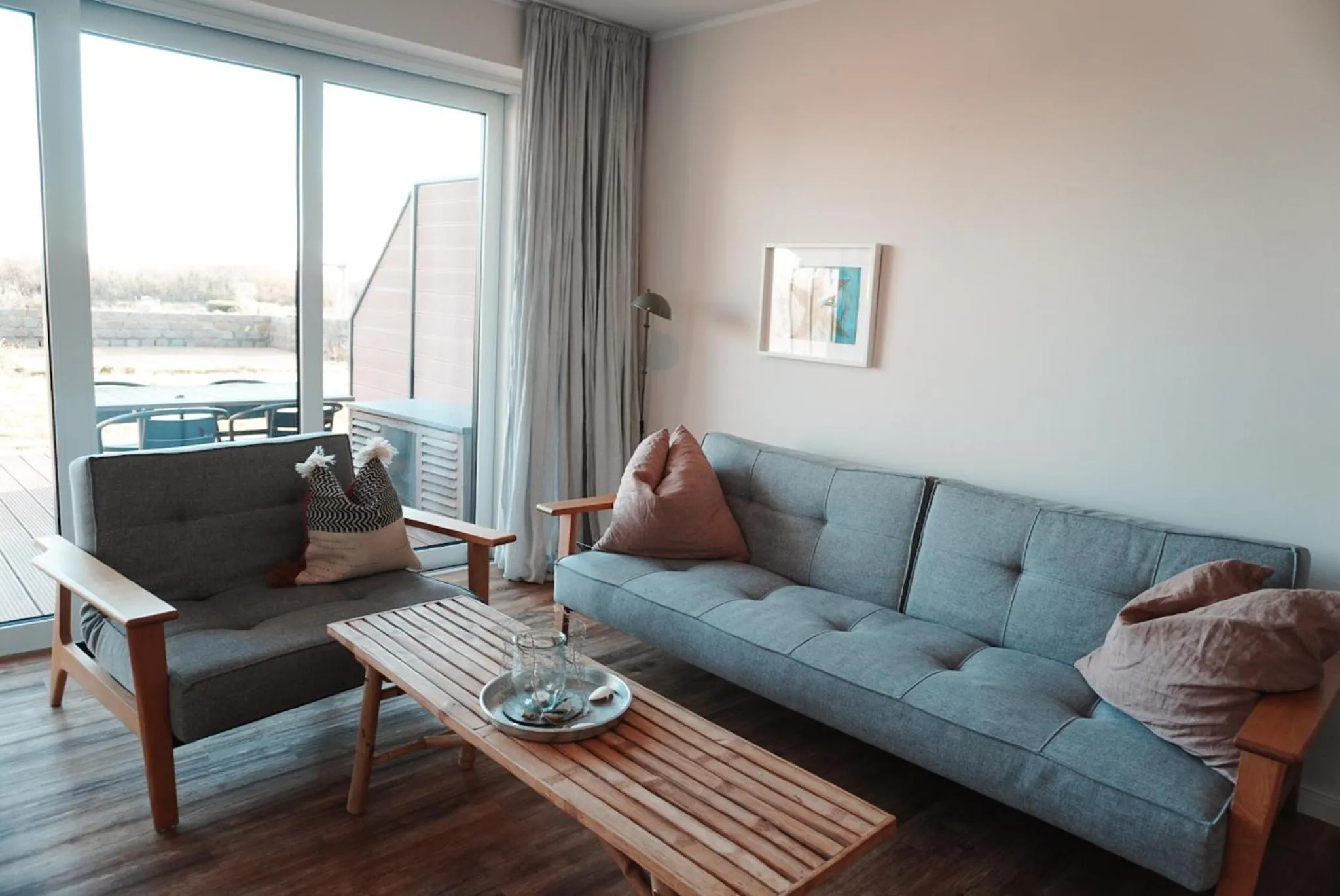 Living room in Ostsee-Strandhaus-Holnis