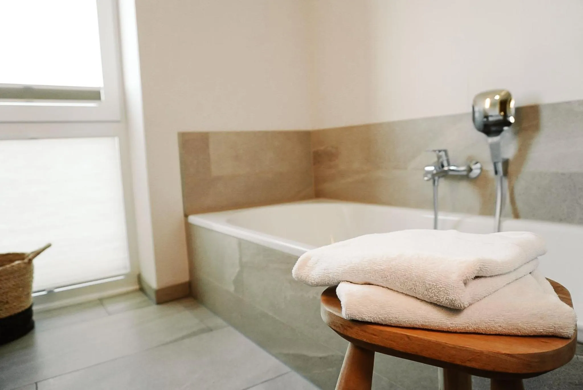 Bathroom in Ostsee-Strandhaus-Holnis