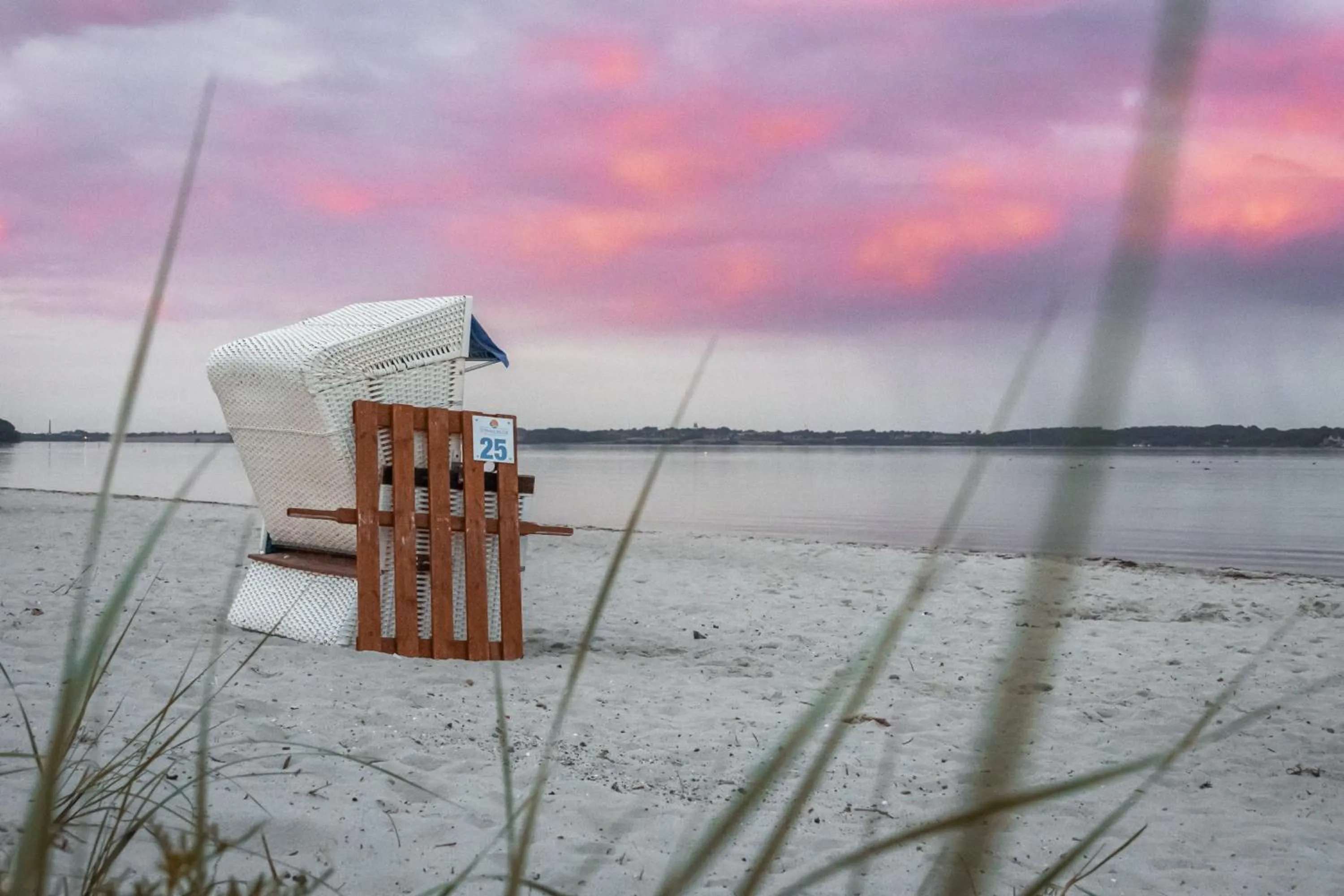 Natural landscape in Ostsee-Strandhaus-Holnis