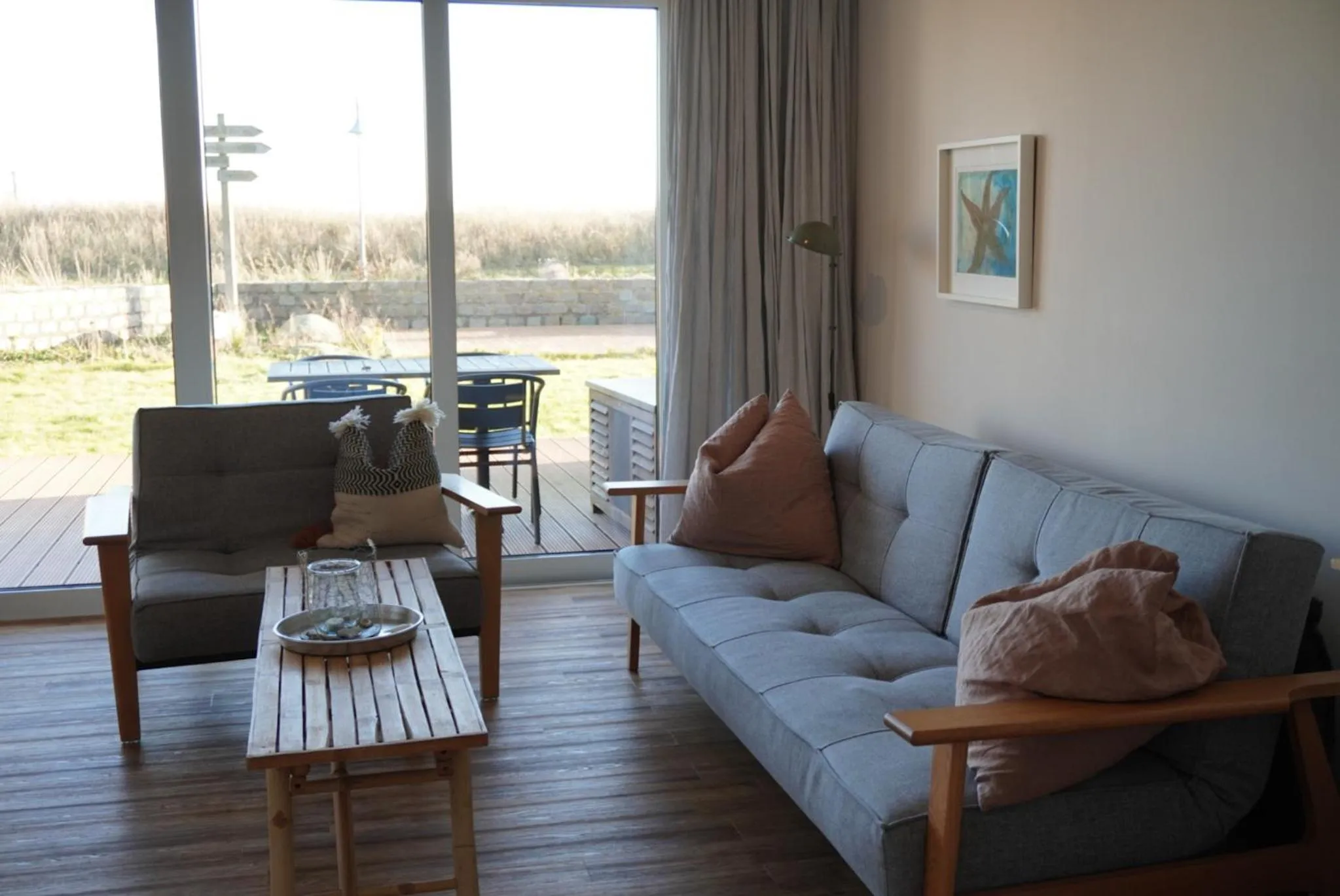 Living room in Ostsee-Strandhaus-Holnis