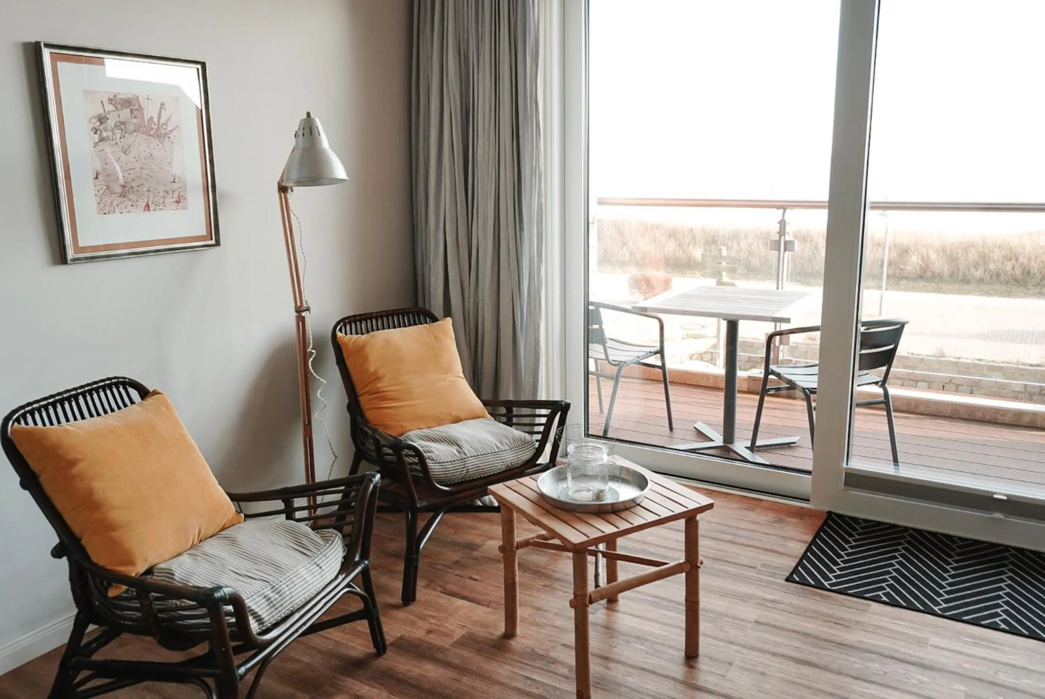 Seating area in Ostsee-Strandhaus-Holnis