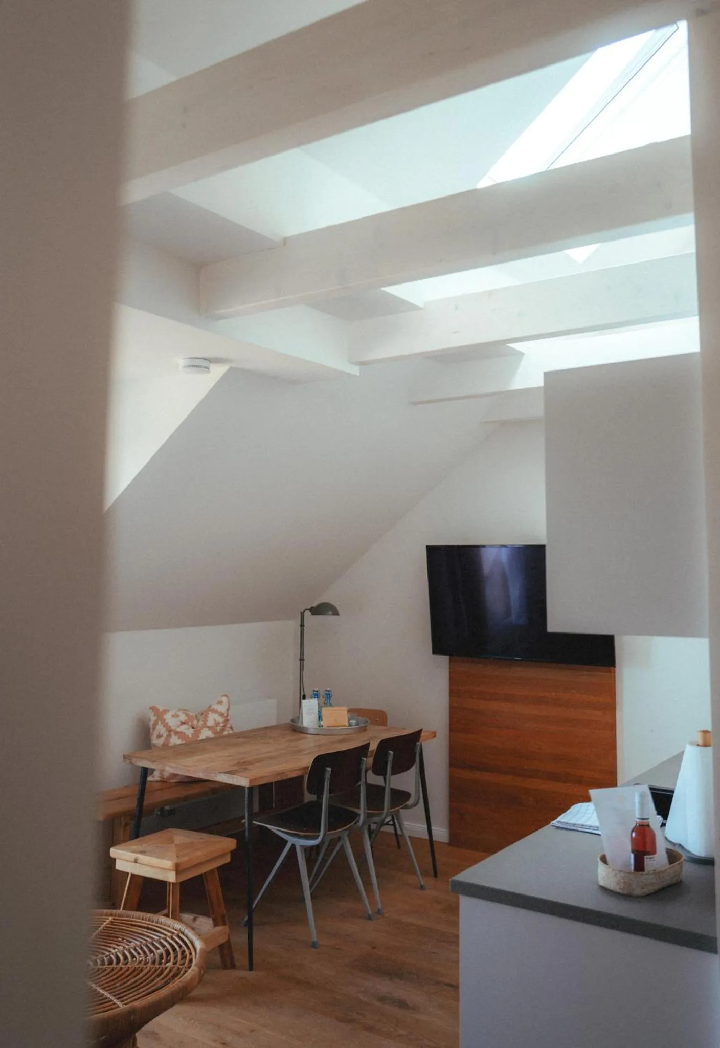 Kitchen or kitchenette in Ostsee-Strandhaus-Holnis