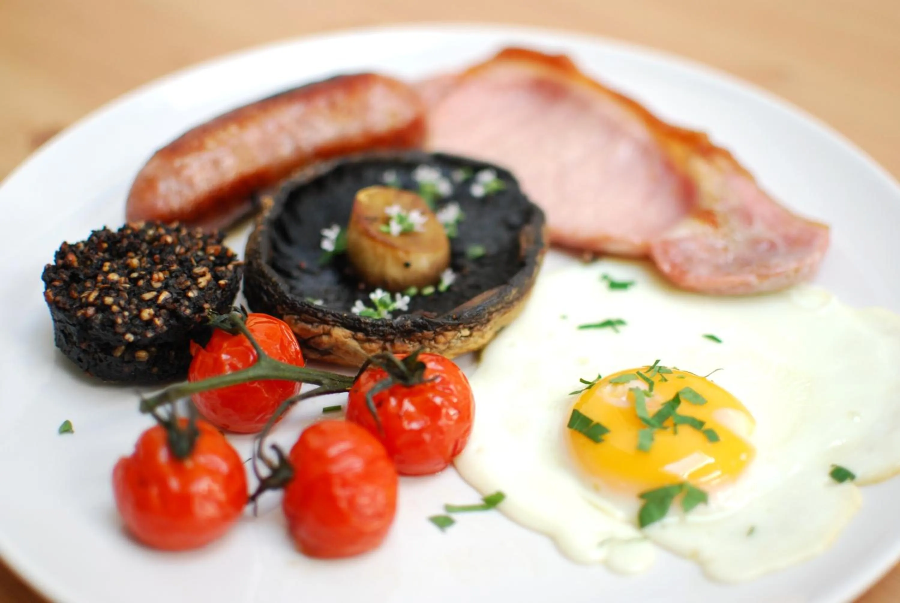 Food close-up in Ty Boia Bed & Breakfast