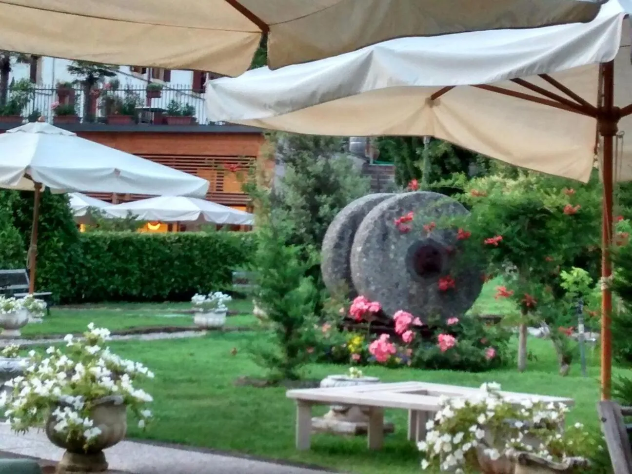 Patio in Resort La Mola