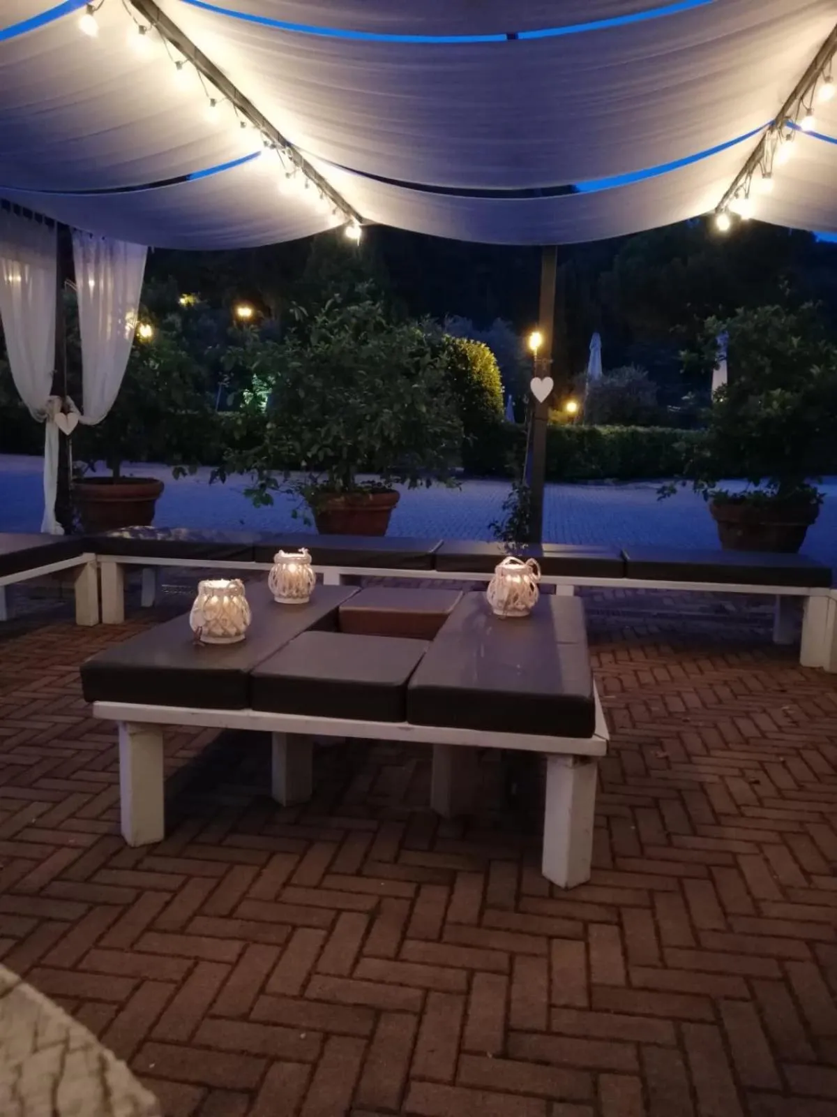 Patio in Resort La Mola