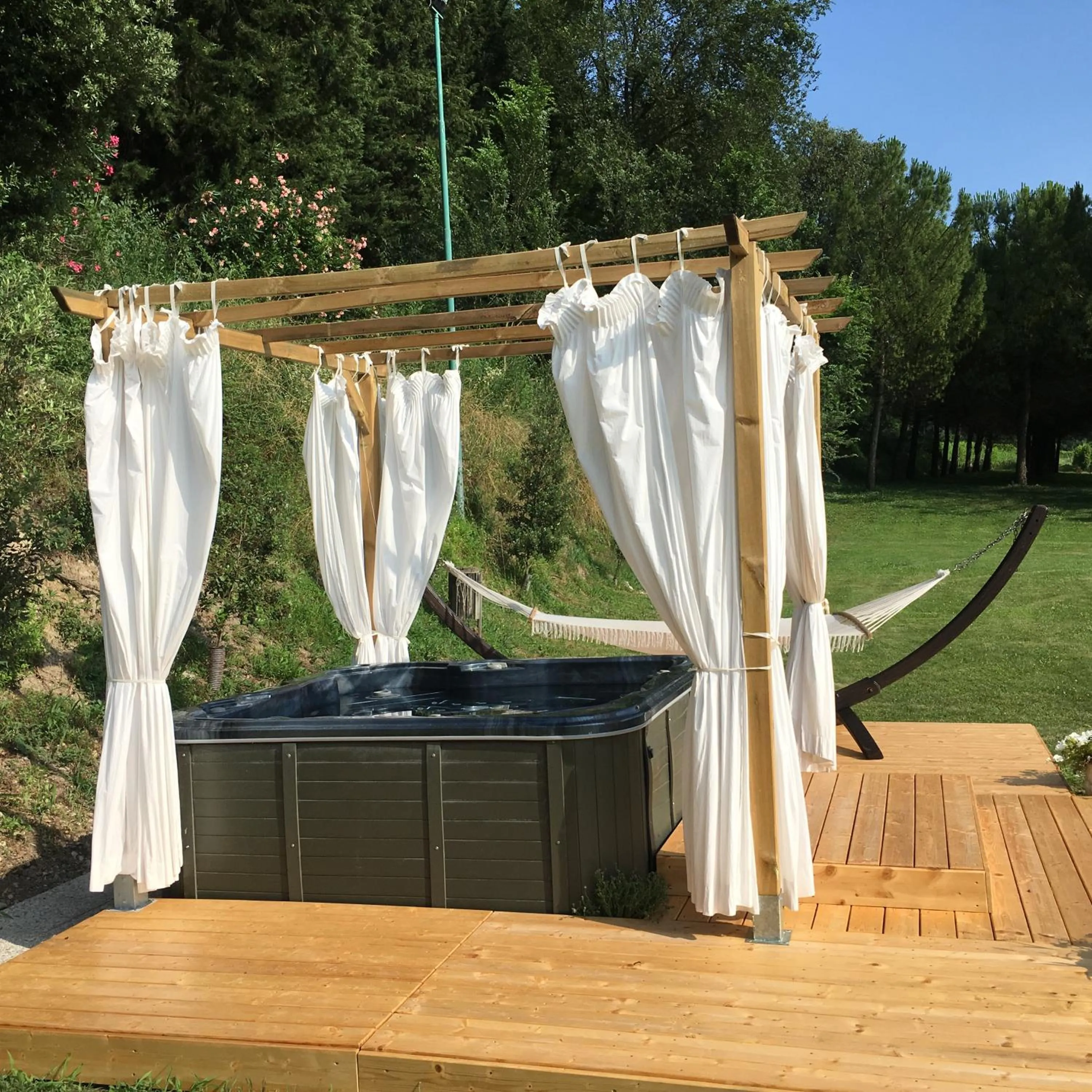 Garden view in Resort La Mola