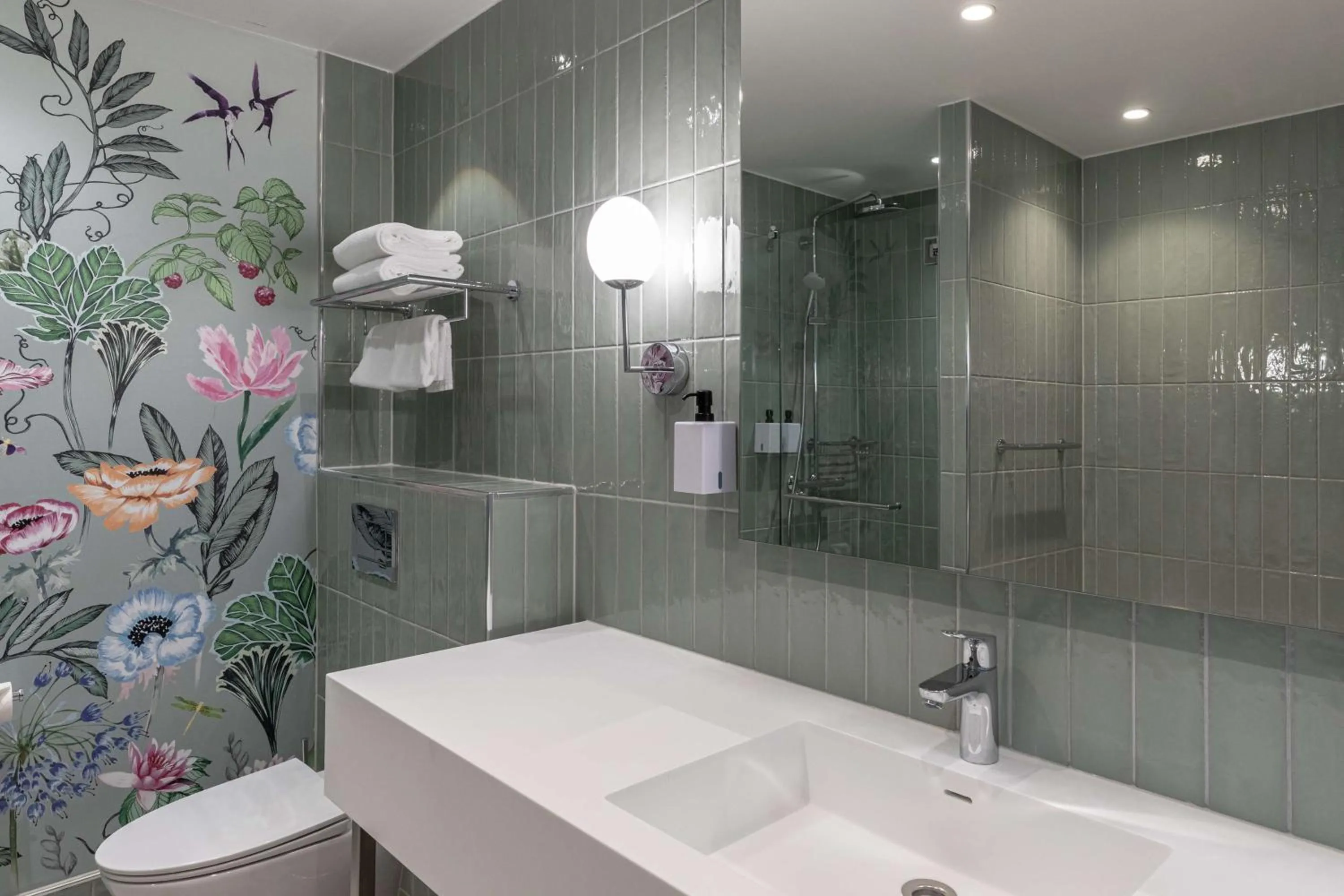 Bathroom in Scandic Eden Nokia