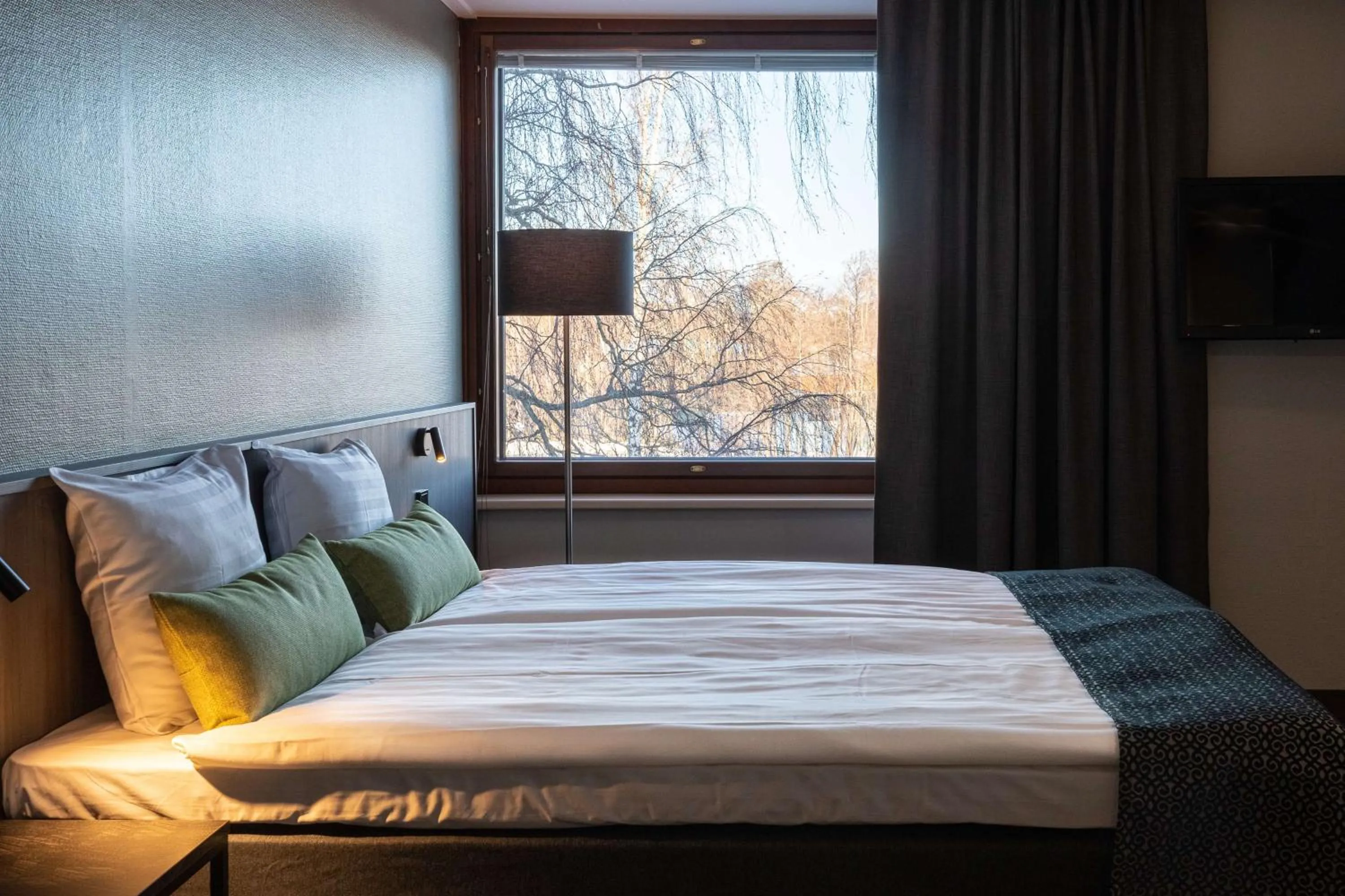 Bedroom, Bed in Scandic Waskia