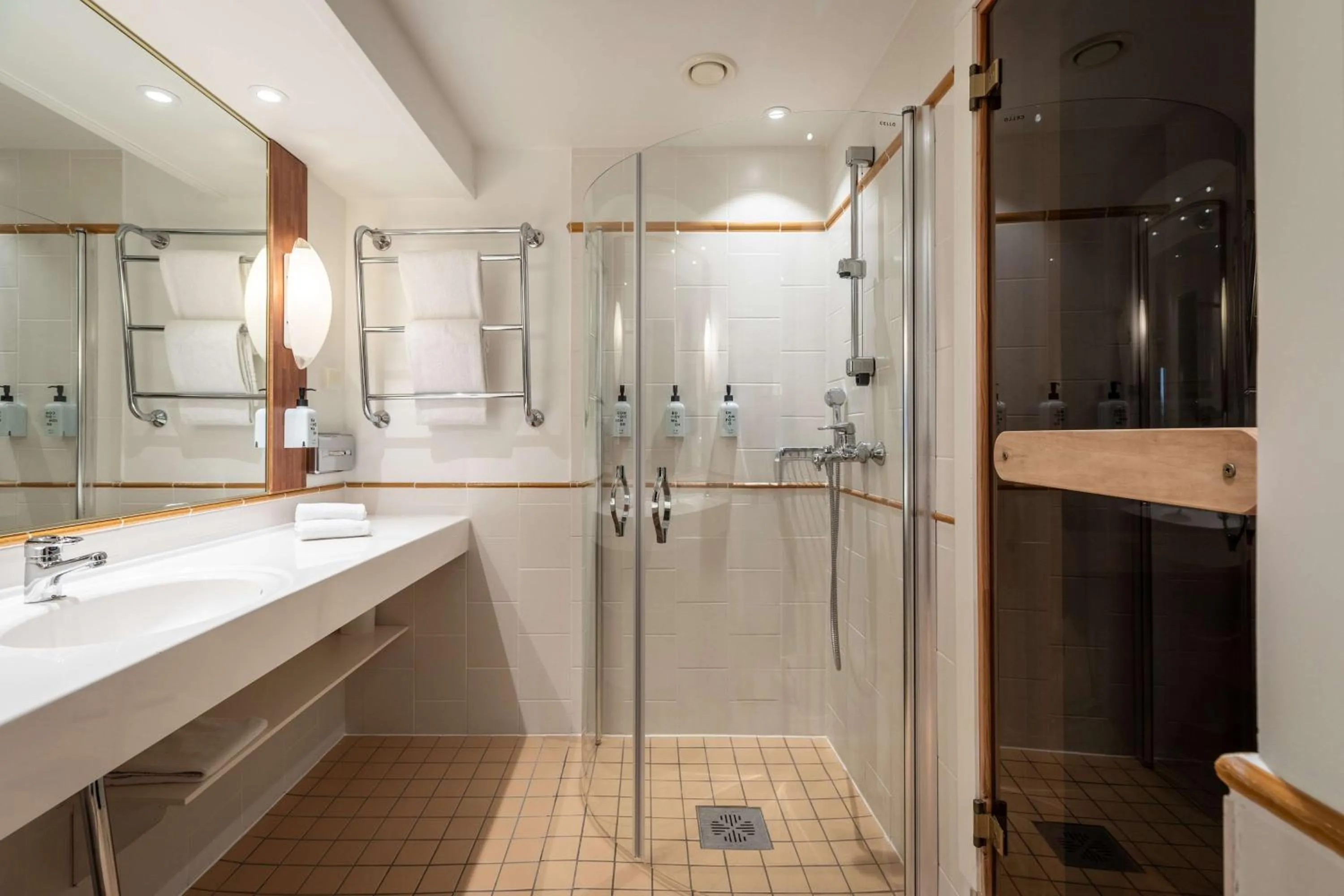 Bathroom in Scandic Rukahovi