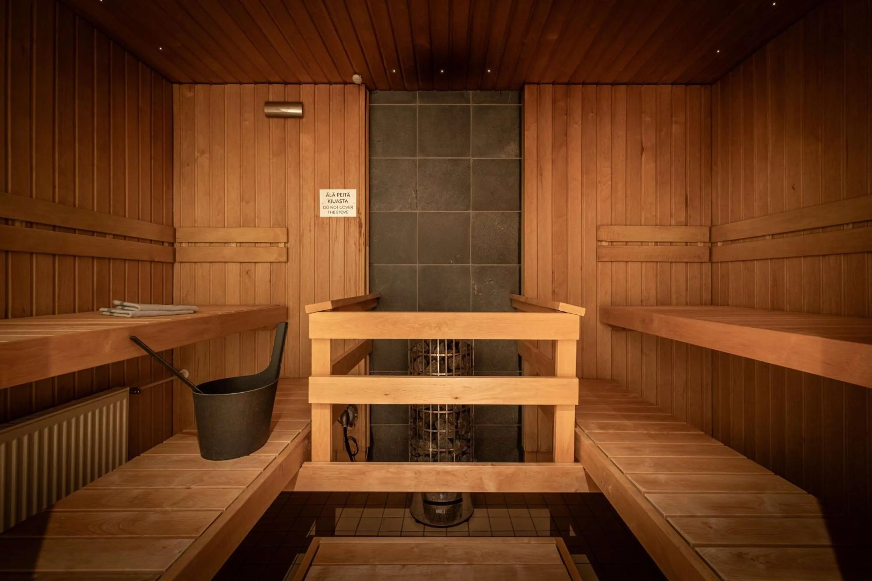 Bathroom in Scandic Rukahovi