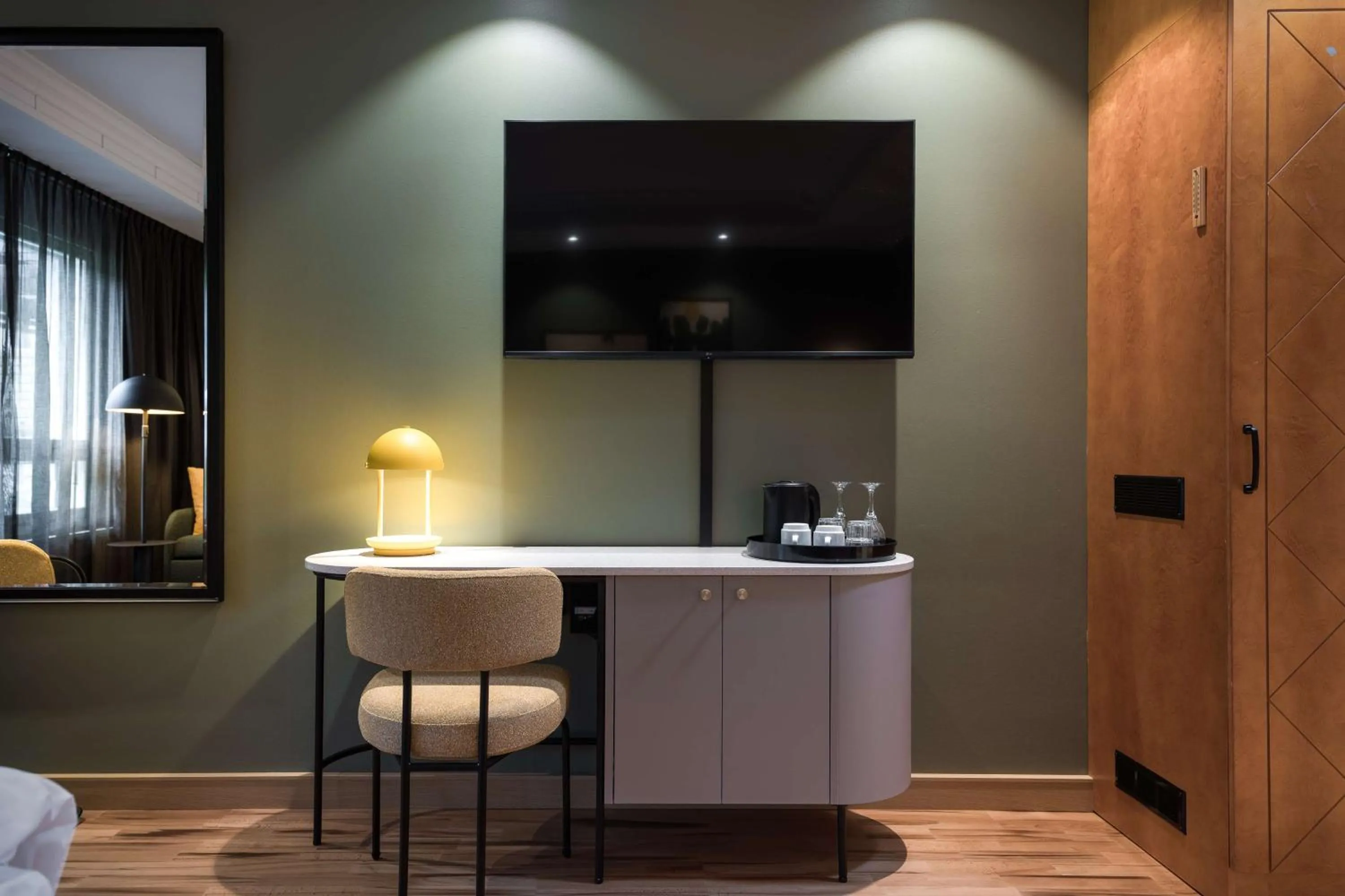 Bedroom in Scandic Rukahovi