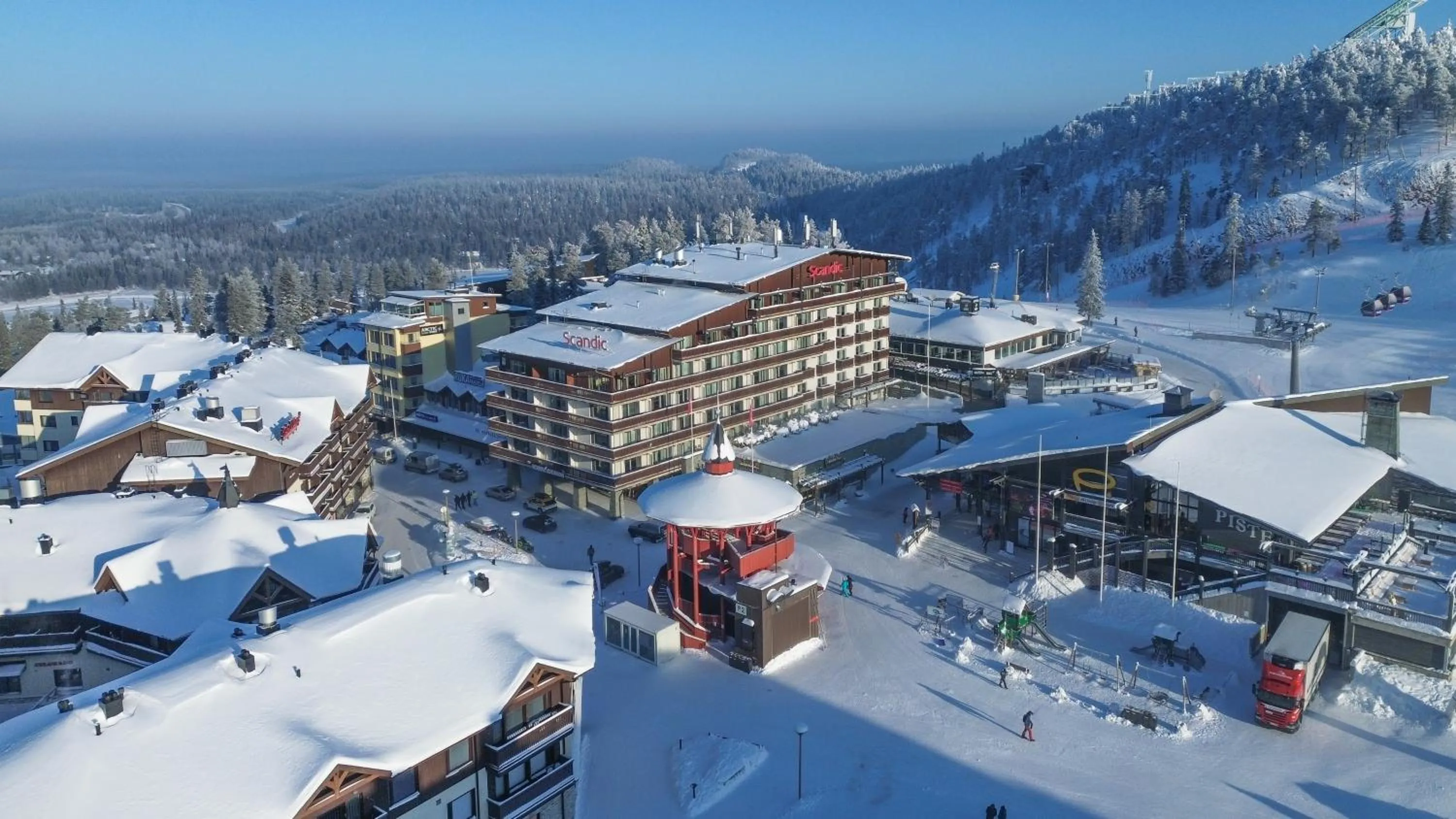 Property building in Scandic Rukahovi