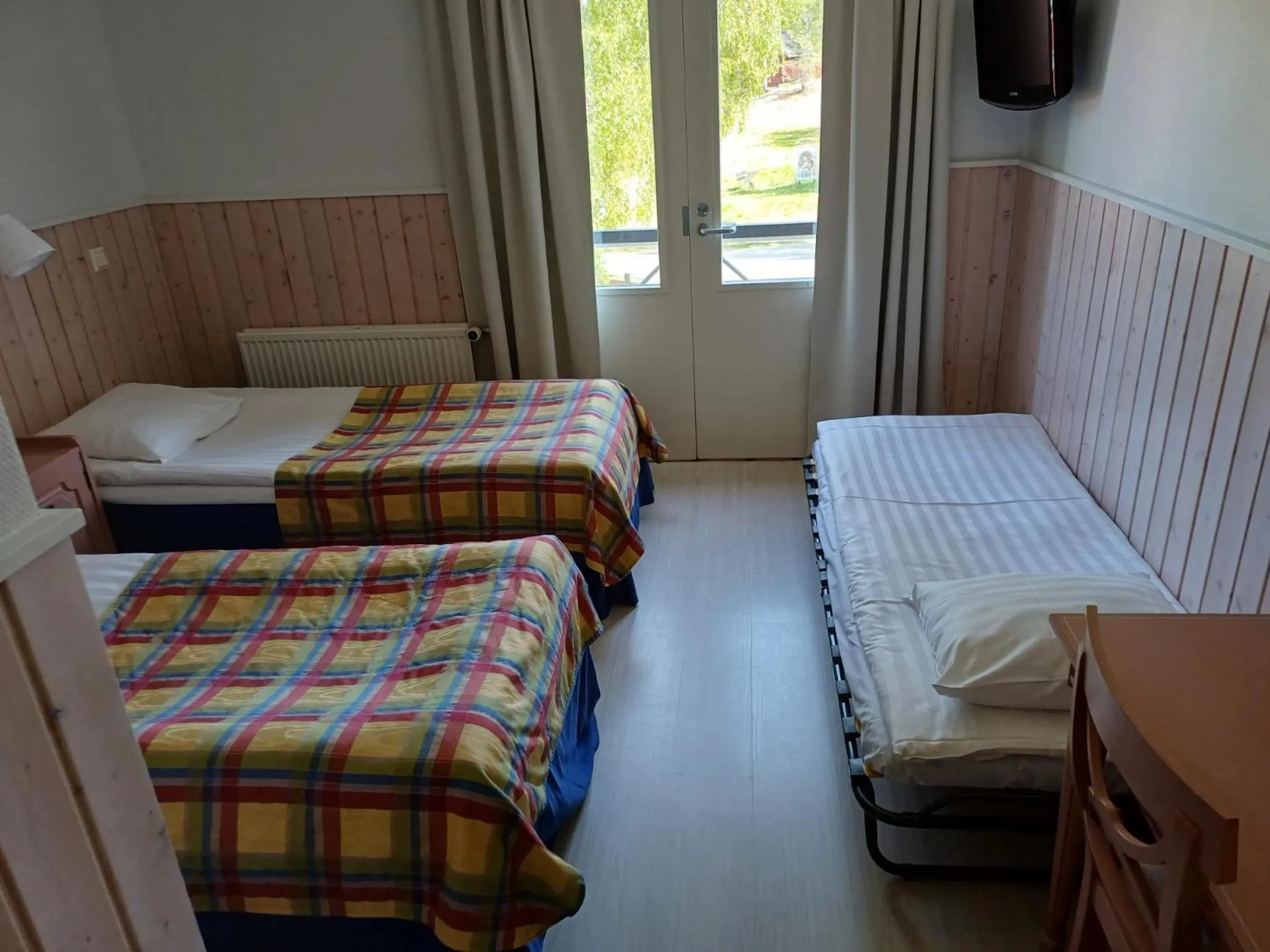 Bed in Hotel Strandbo