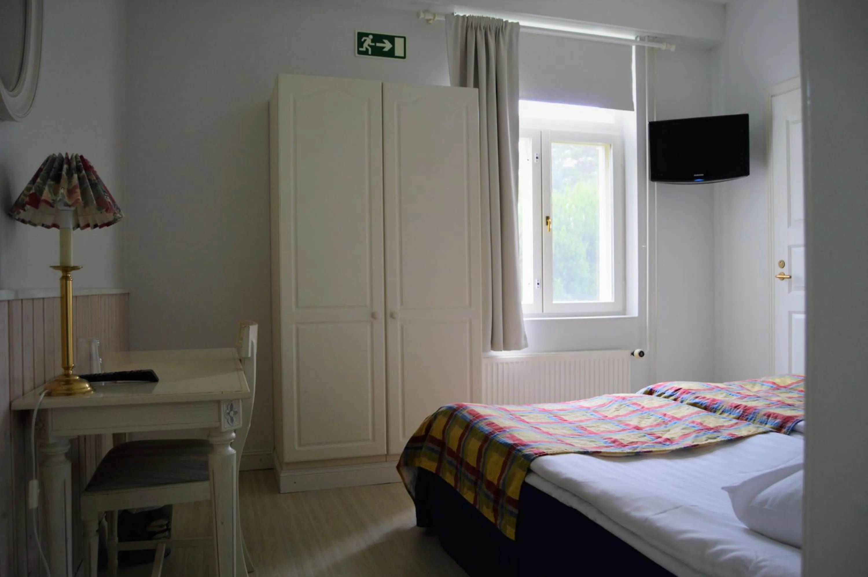 Bed in Hotel Strandbo