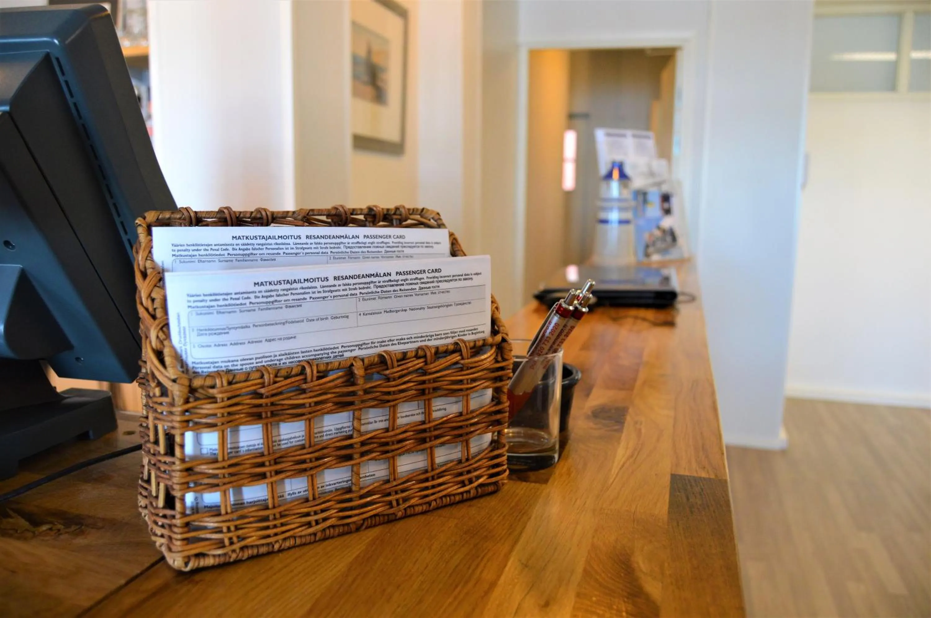 Lobby or reception in Hotel Strandbo