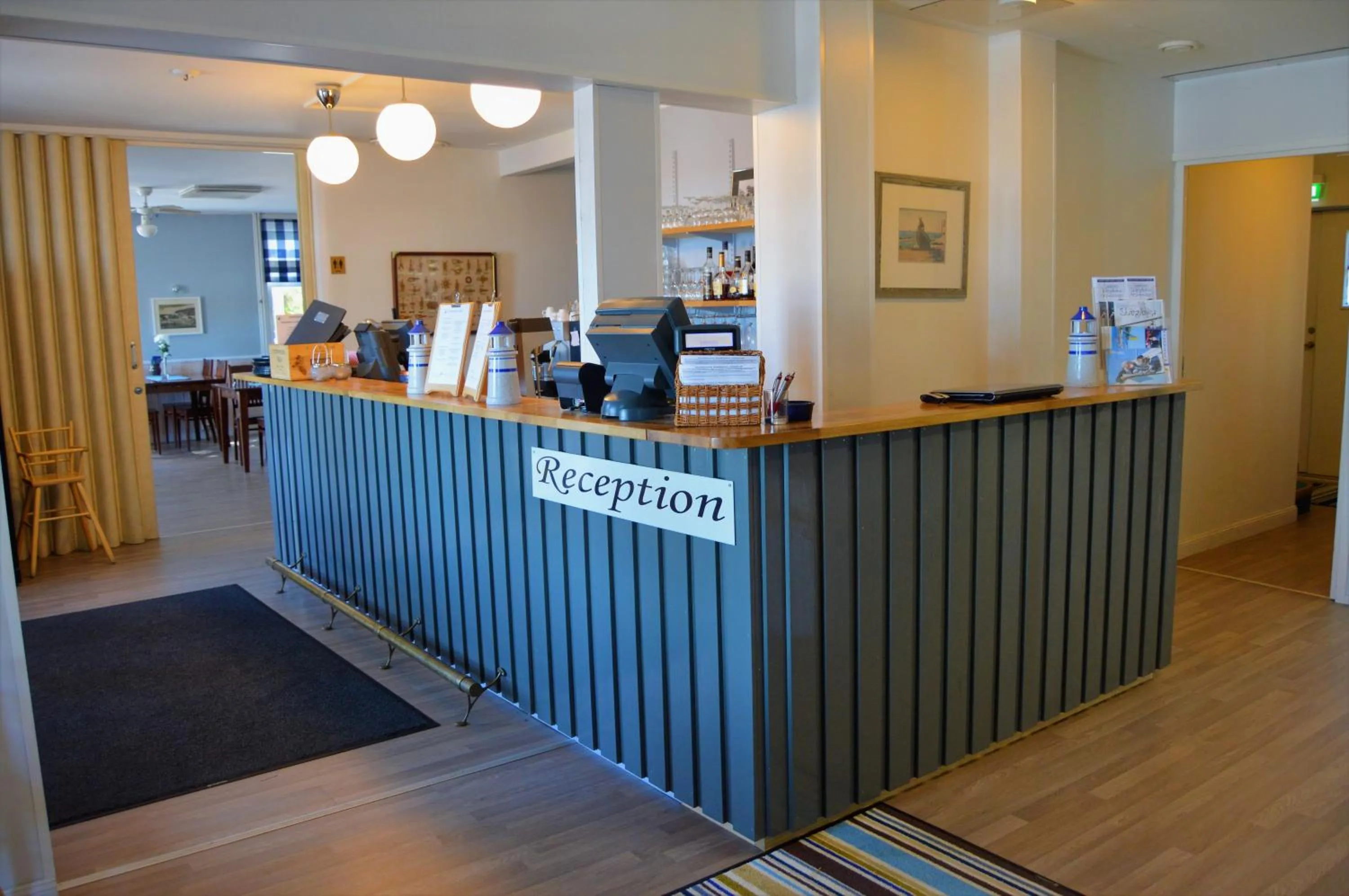 Lobby or reception in Hotel Strandbo