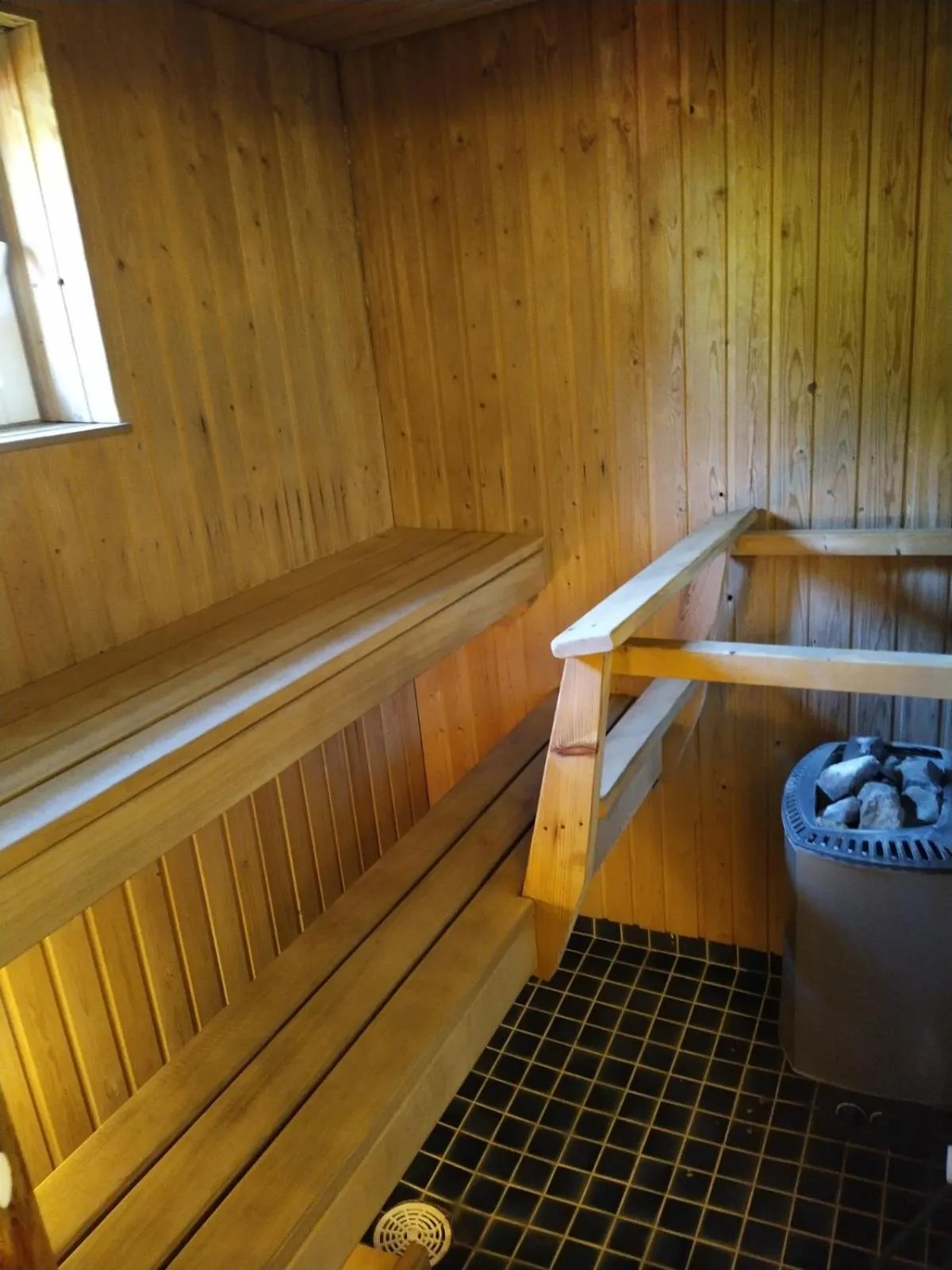 Bed in Hotel Strandbo