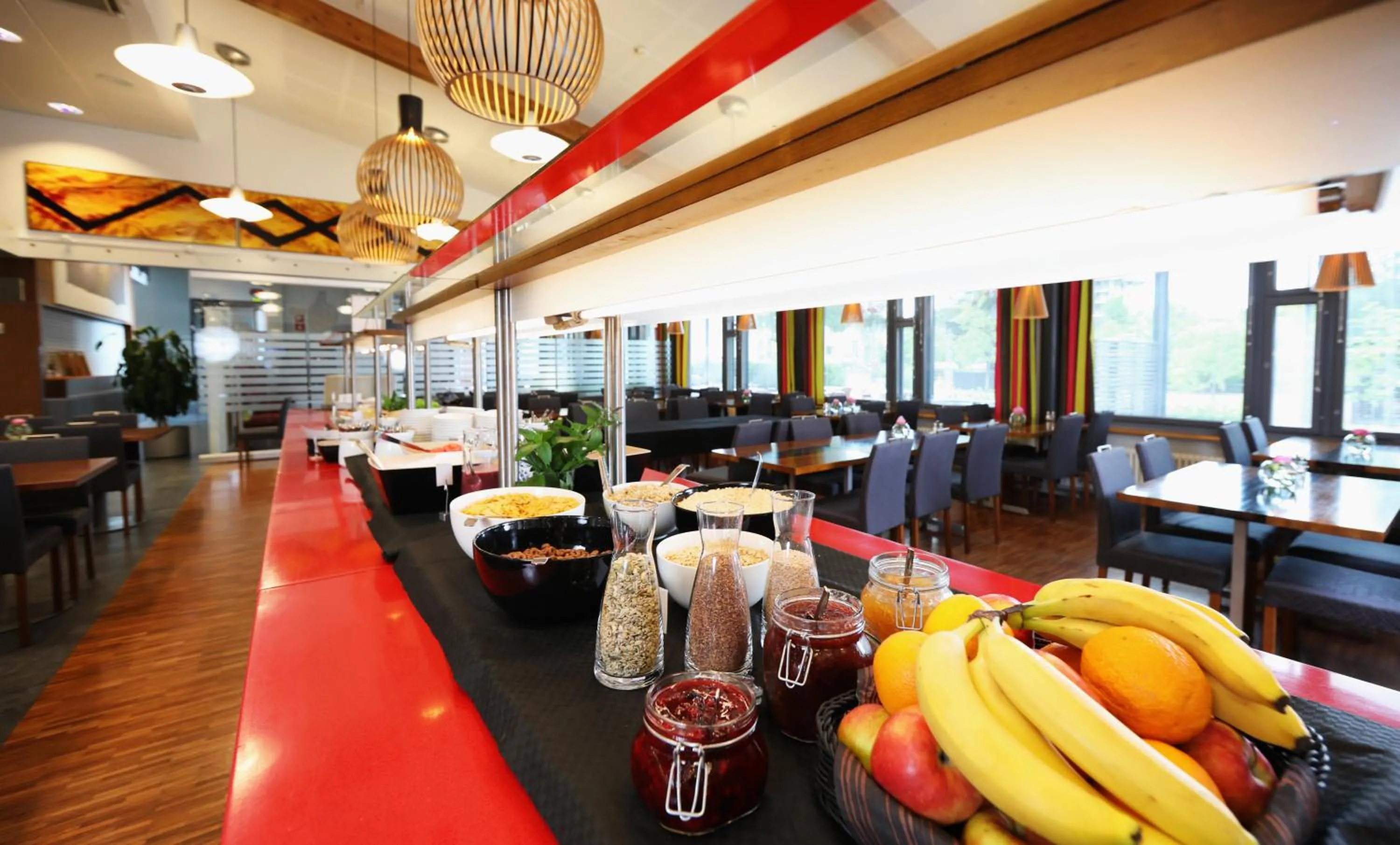 Buffet breakfast in Hotel Lasaretti