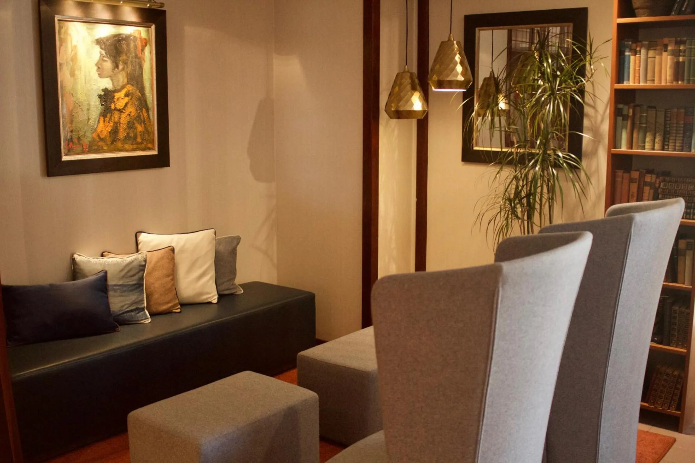 Lobby or reception in Hotel Kauppi