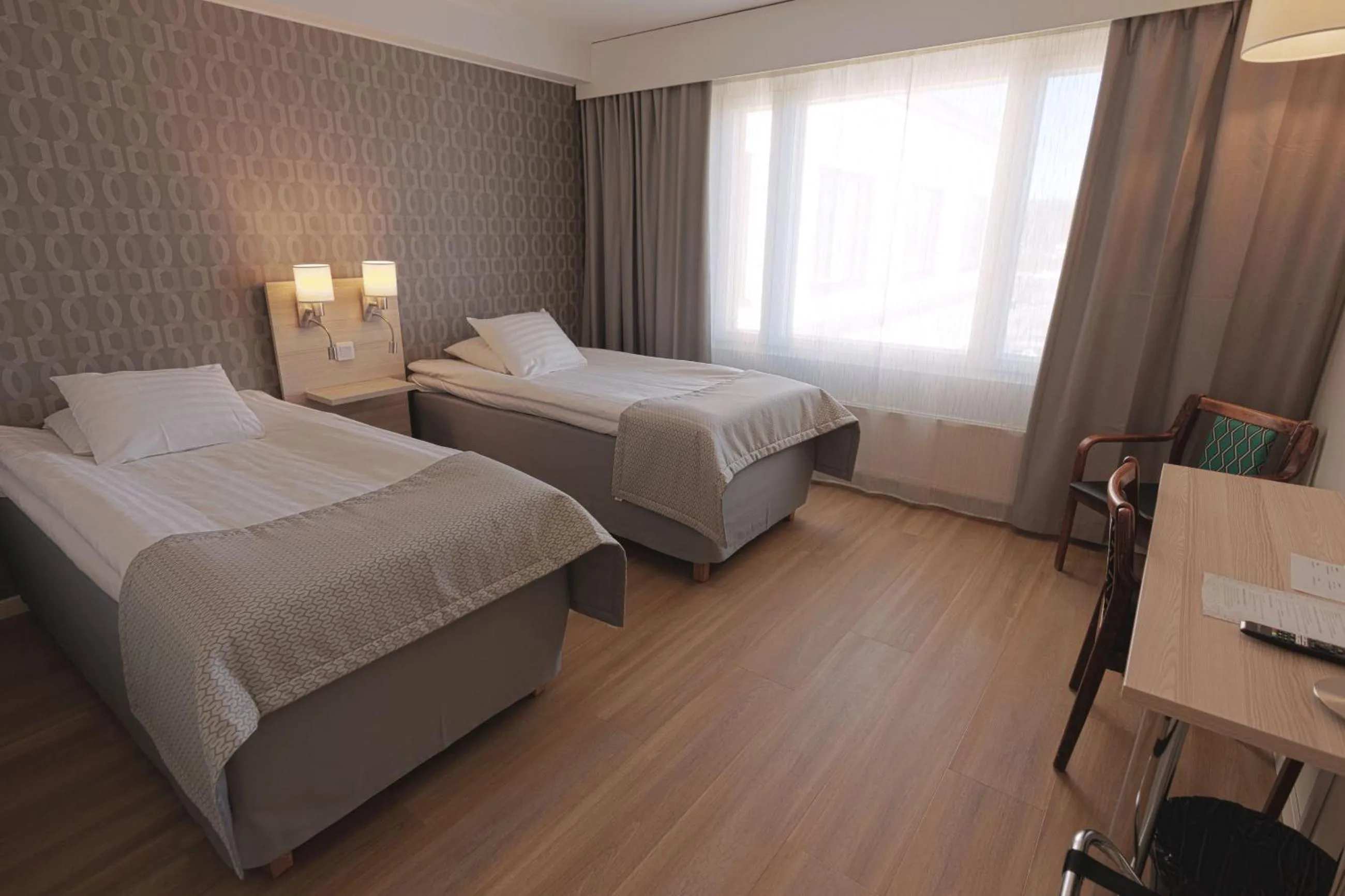 Photo of the whole room, Bed in Hotel Hirvi