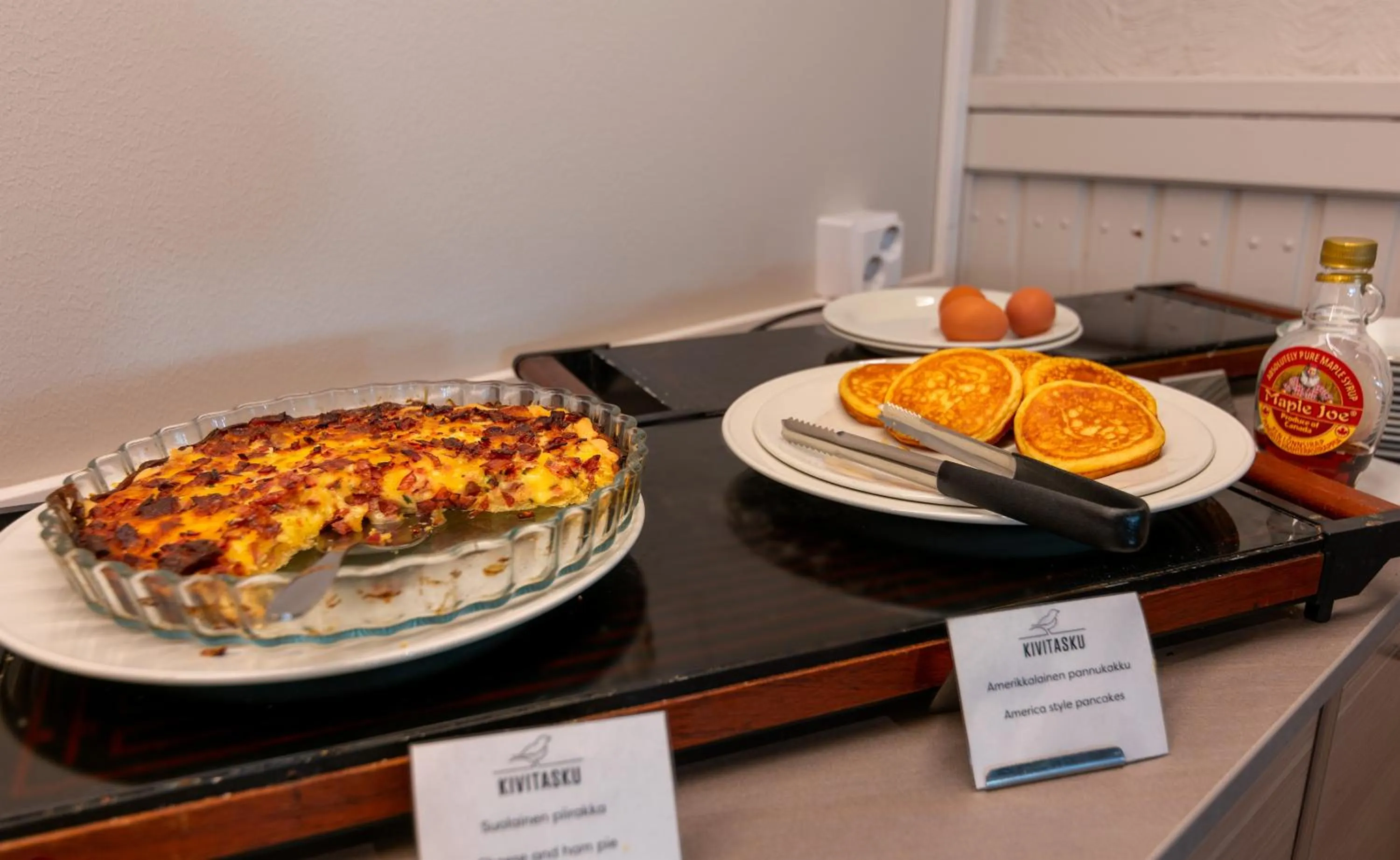 Food and drinks in Hotel Kivitasku