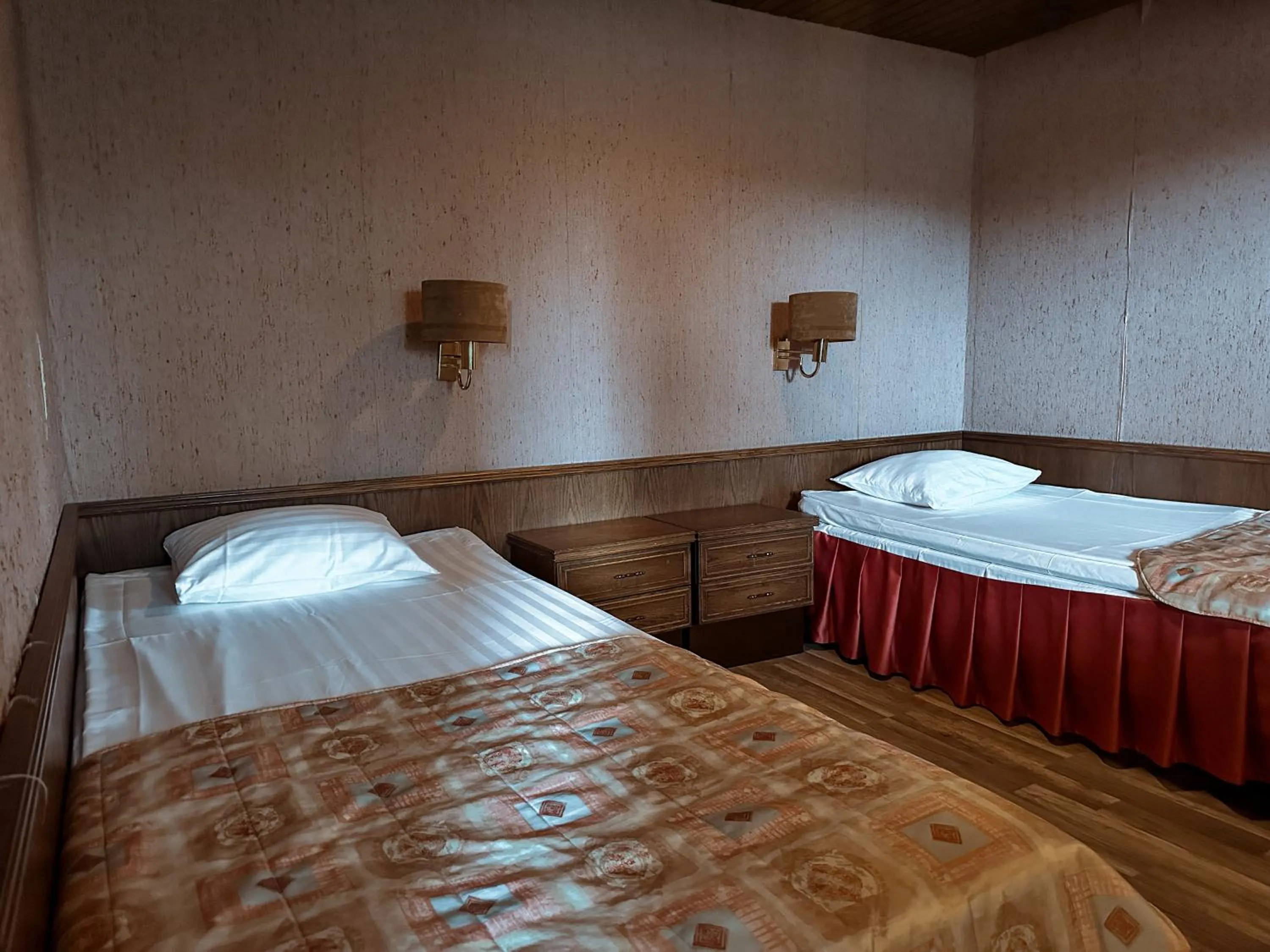 Bed in Hotel Sommelo