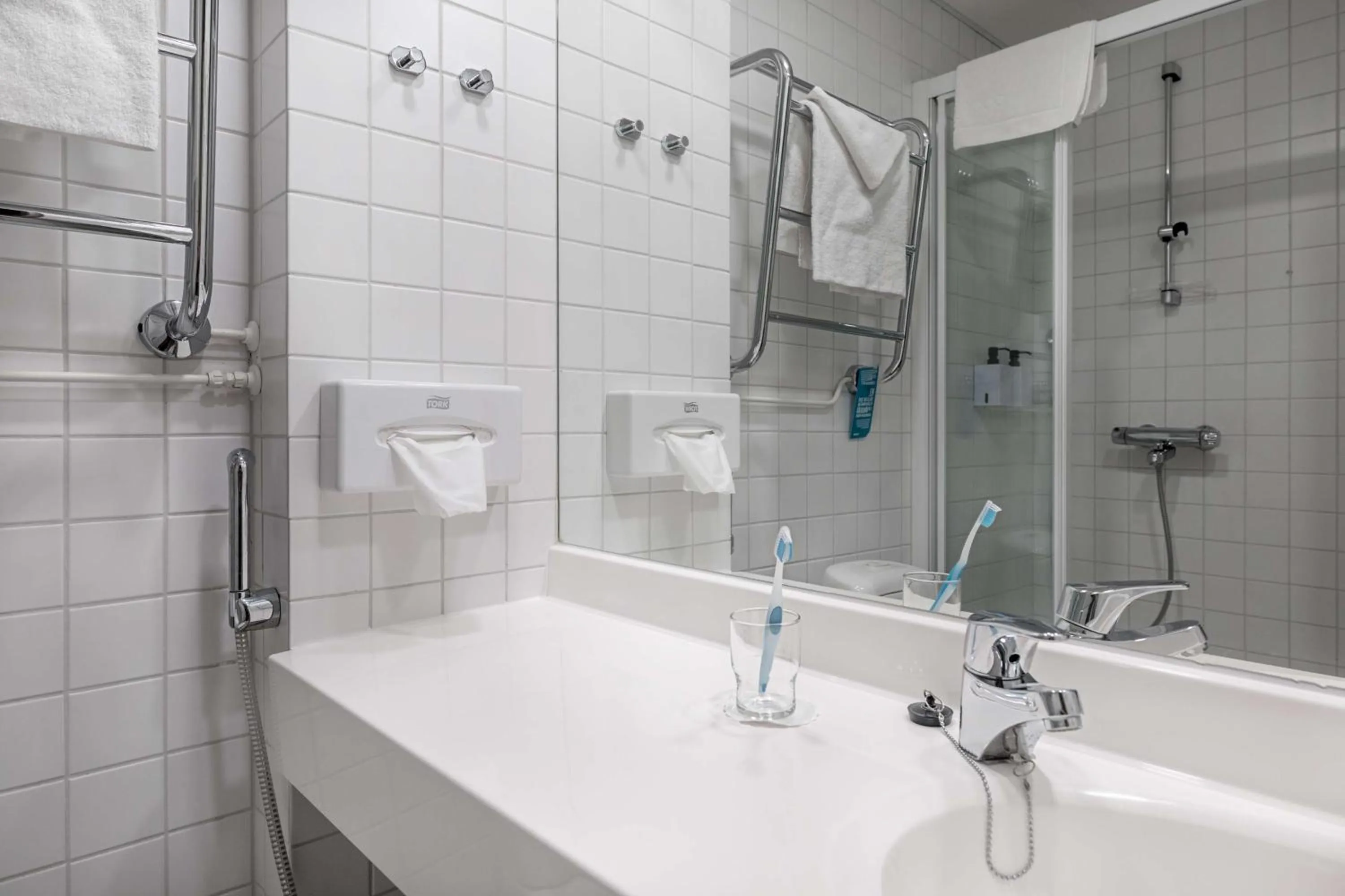 Bedroom in Scandic Plaza Turku