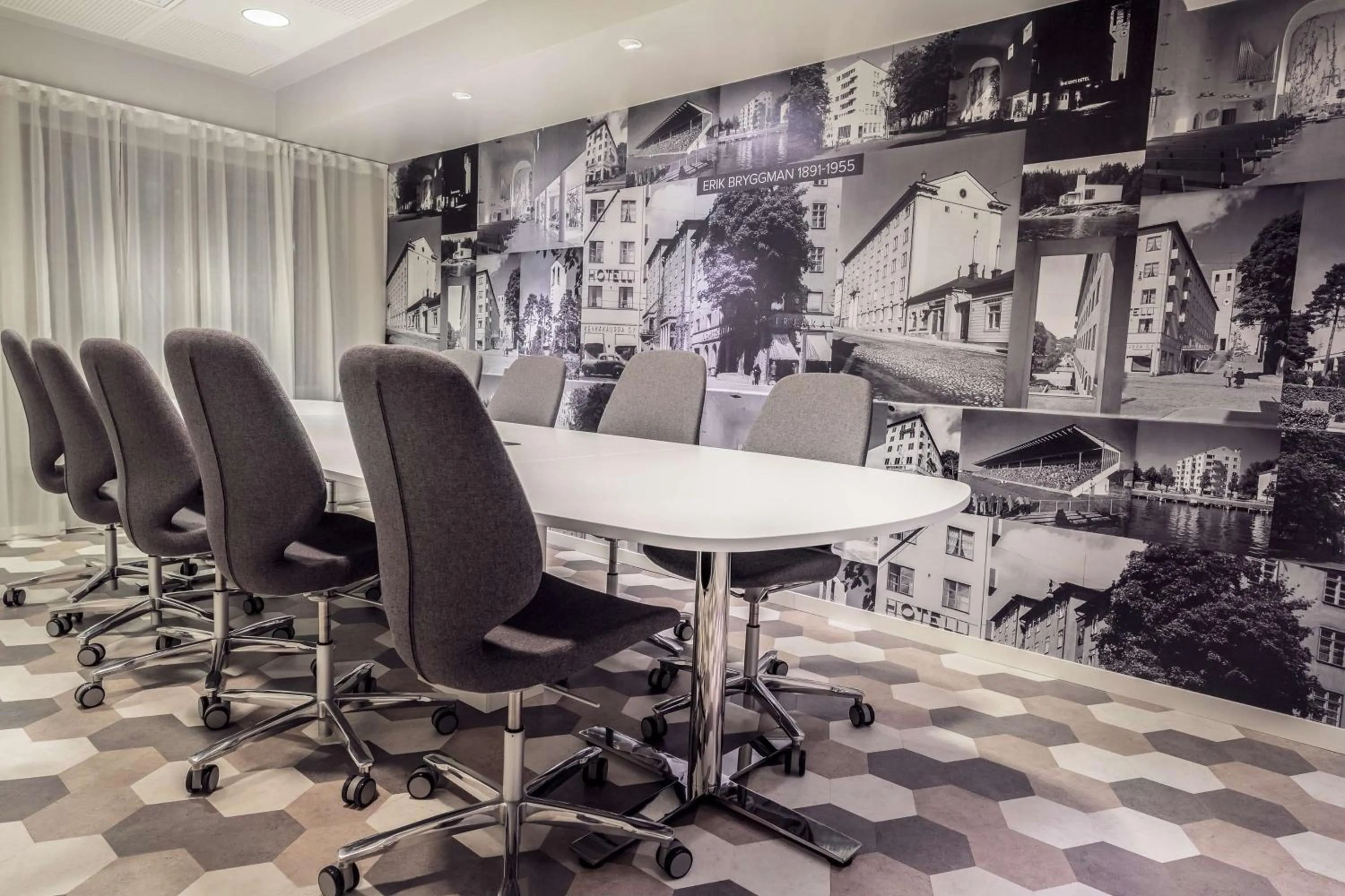 Meeting/conference room in Scandic Plaza Turku