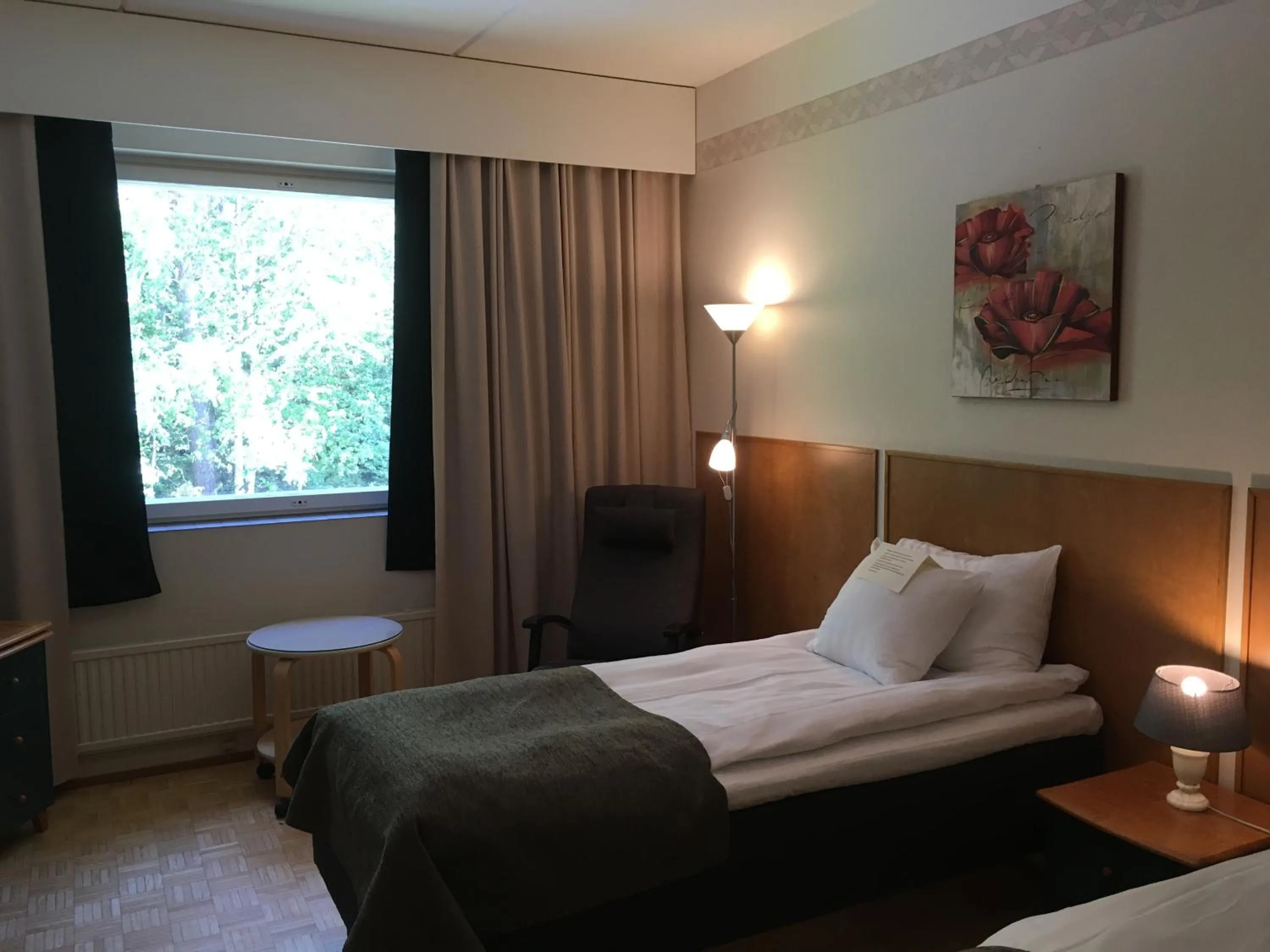 Bed in Finlandia Hotel Fooninki