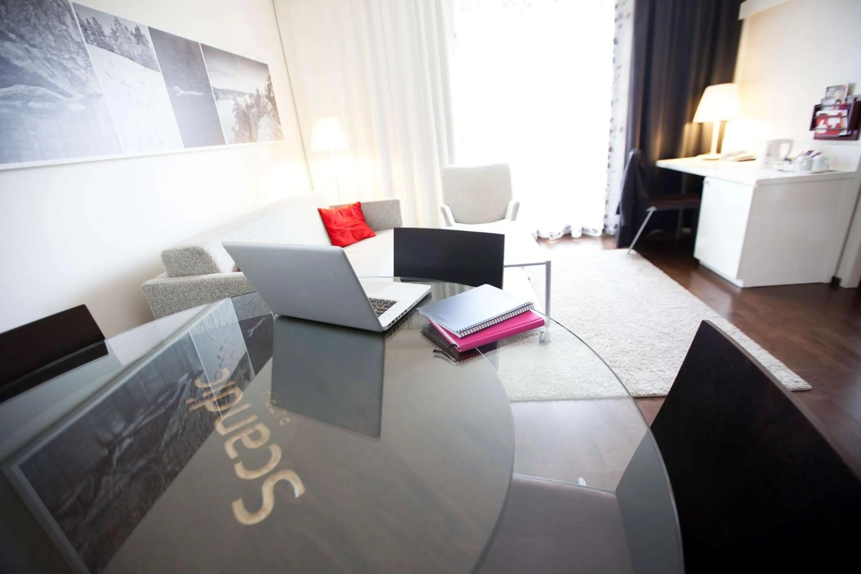 Bedroom in Scandic Patria