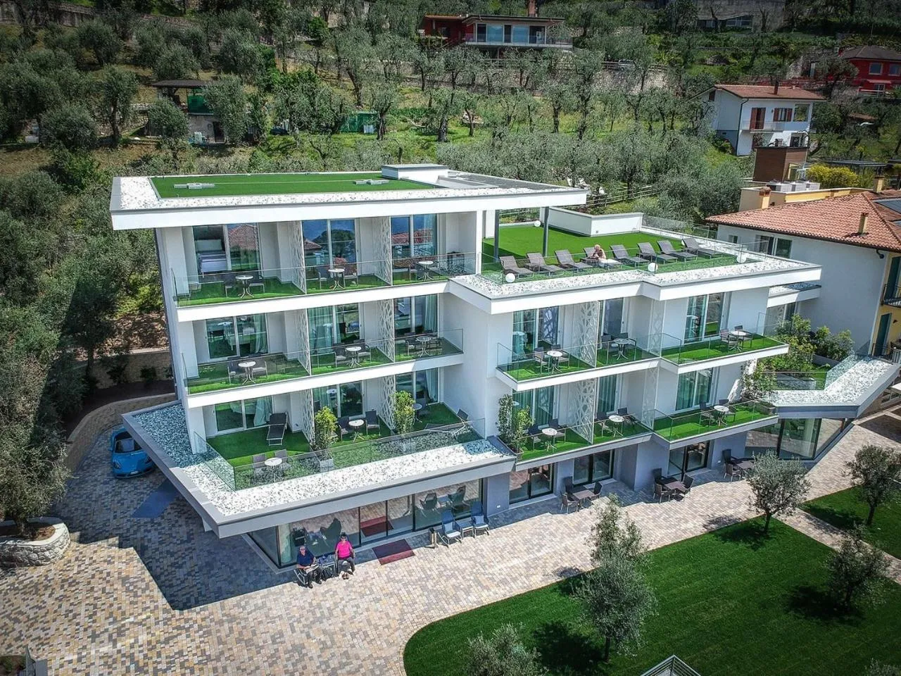 Bird's eye view in Wellness Hotel Casa Barca (Adult Only)