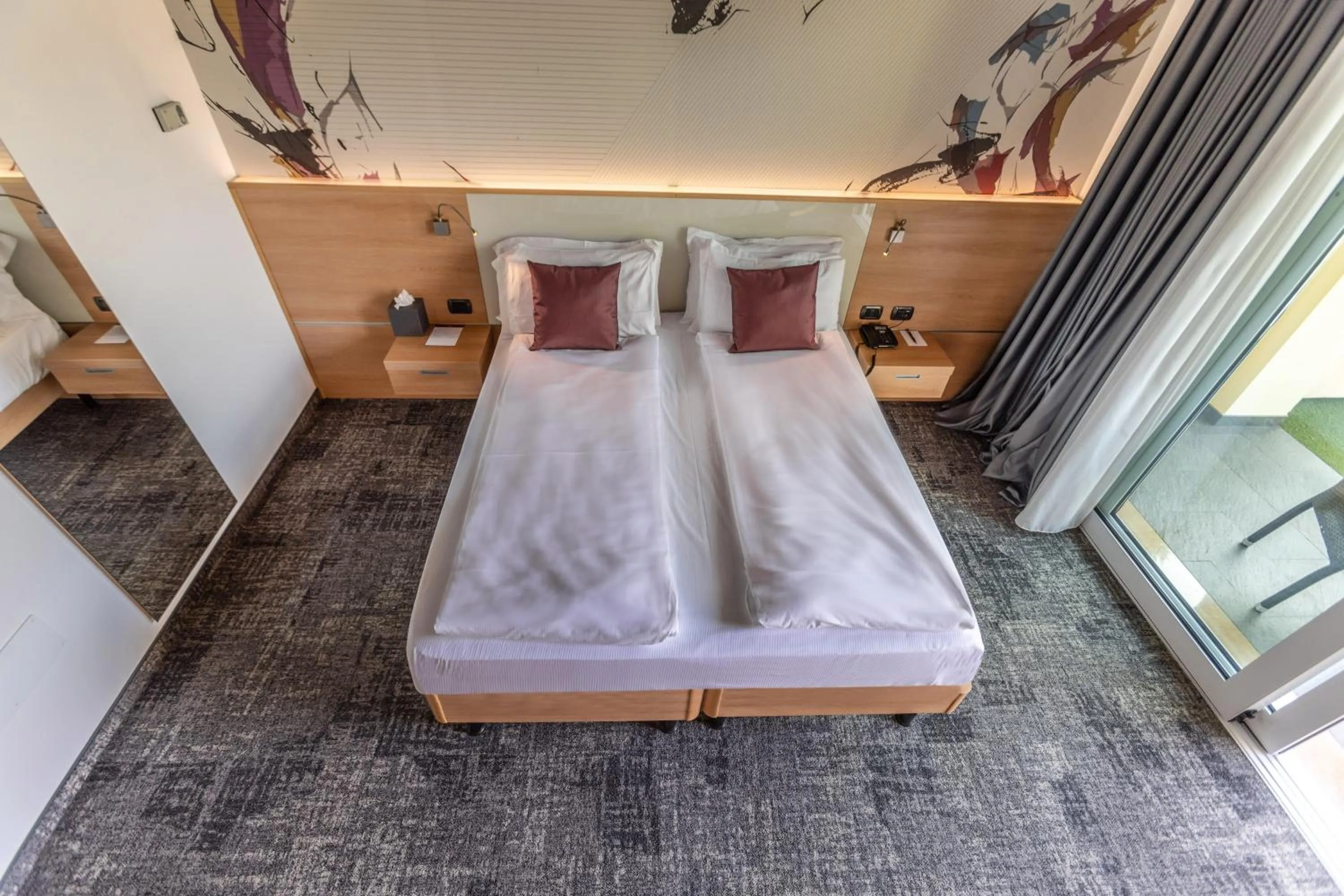 Bed in Wellness Hotel Casa Barca (Adult Only)