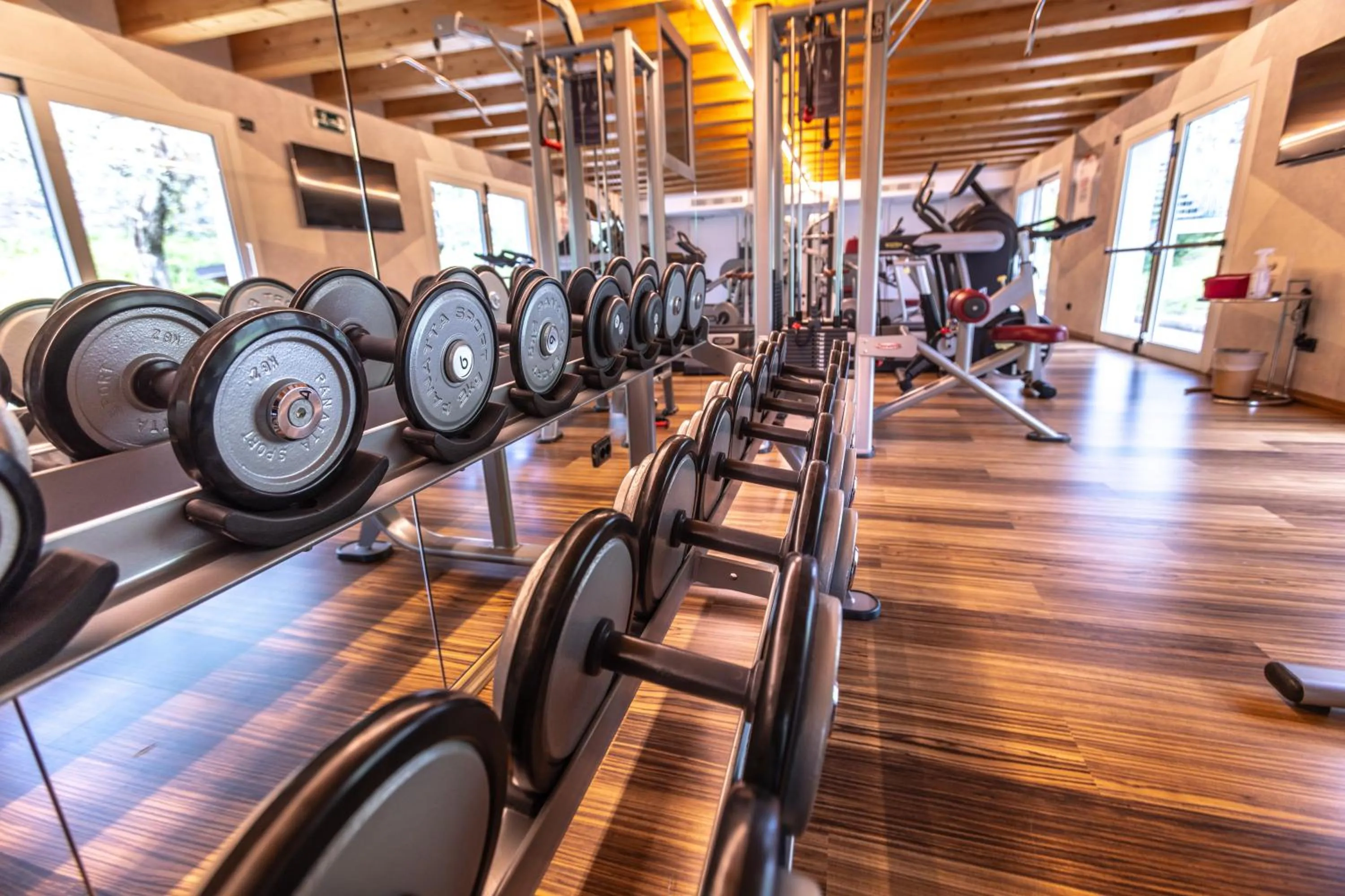 Fitness centre/facilities in Wellness Hotel Casa Barca (Adult Only)