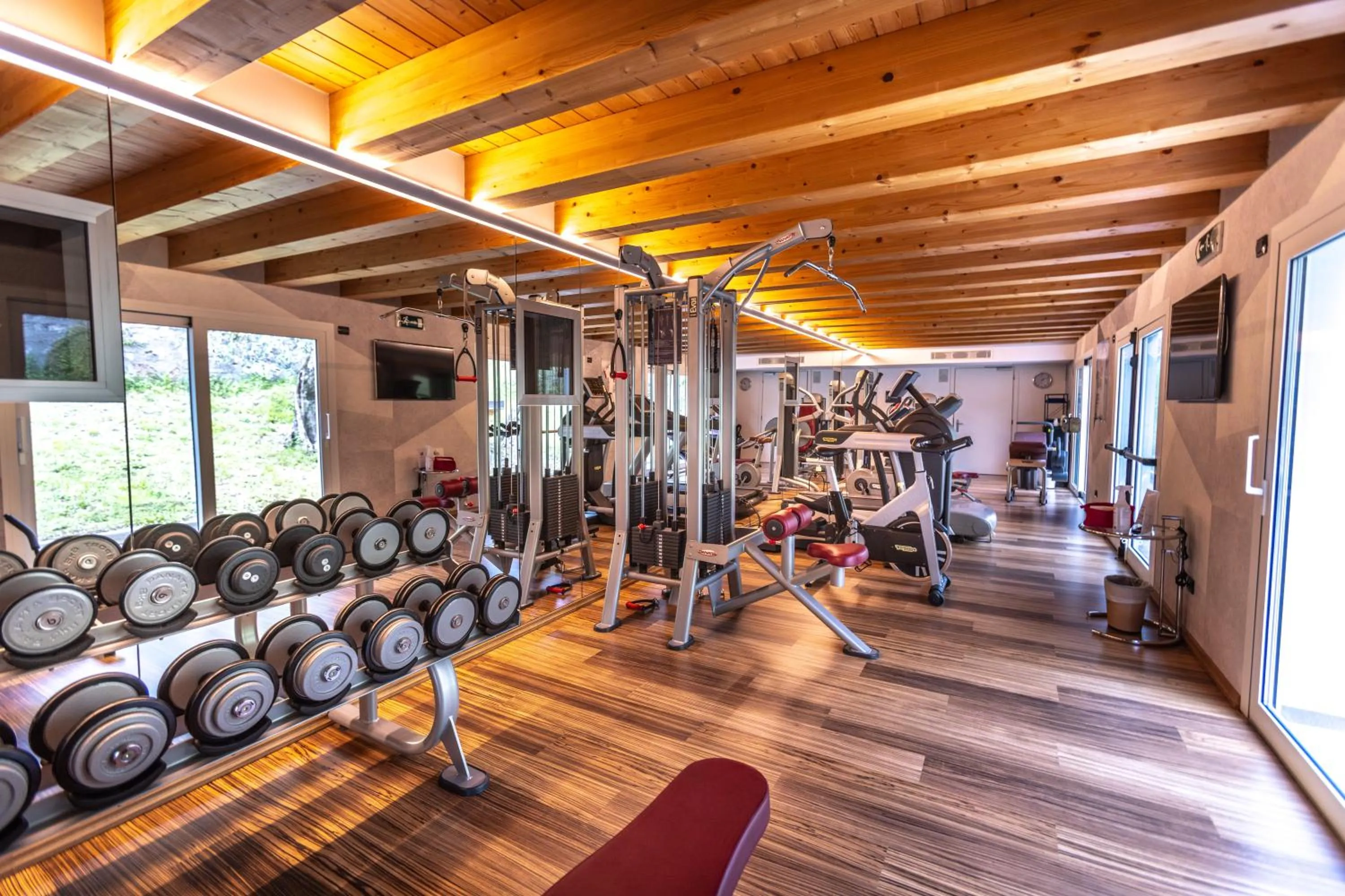 Fitness centre/facilities in Wellness Hotel Casa Barca (Adult Only)