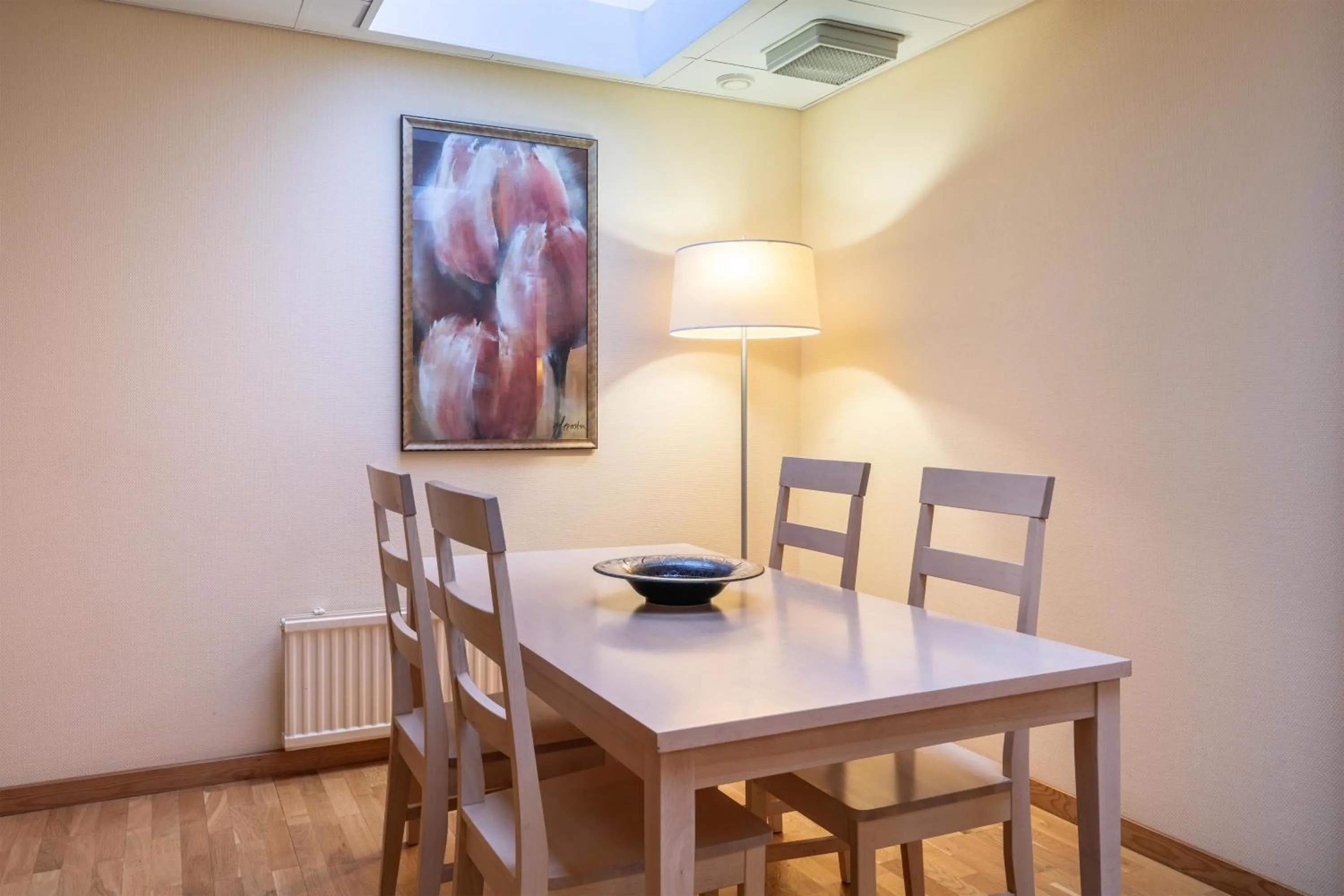 Bedroom in Scandic Mikkeli