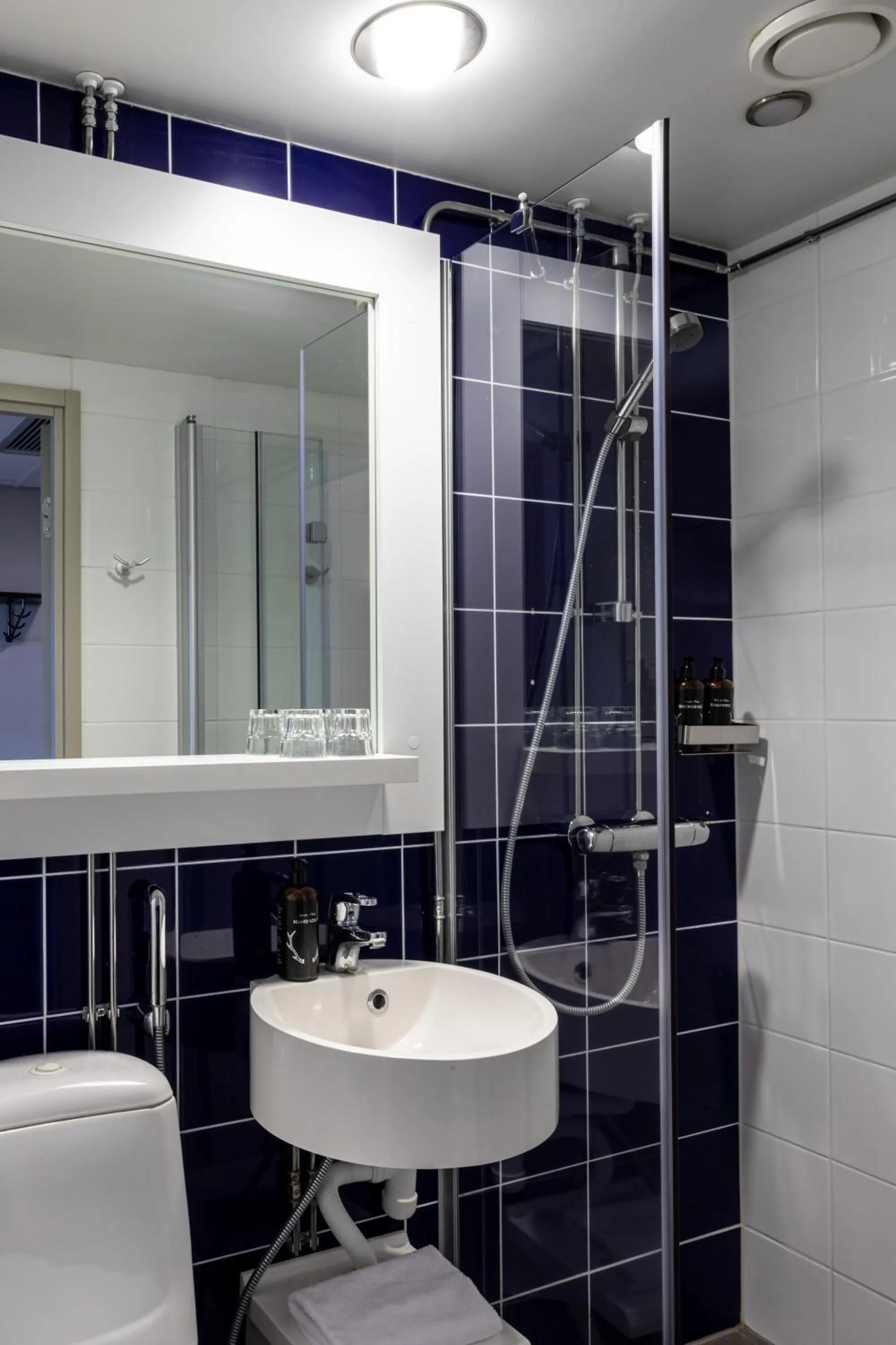 Shower in Lapland Hotels Kuopio